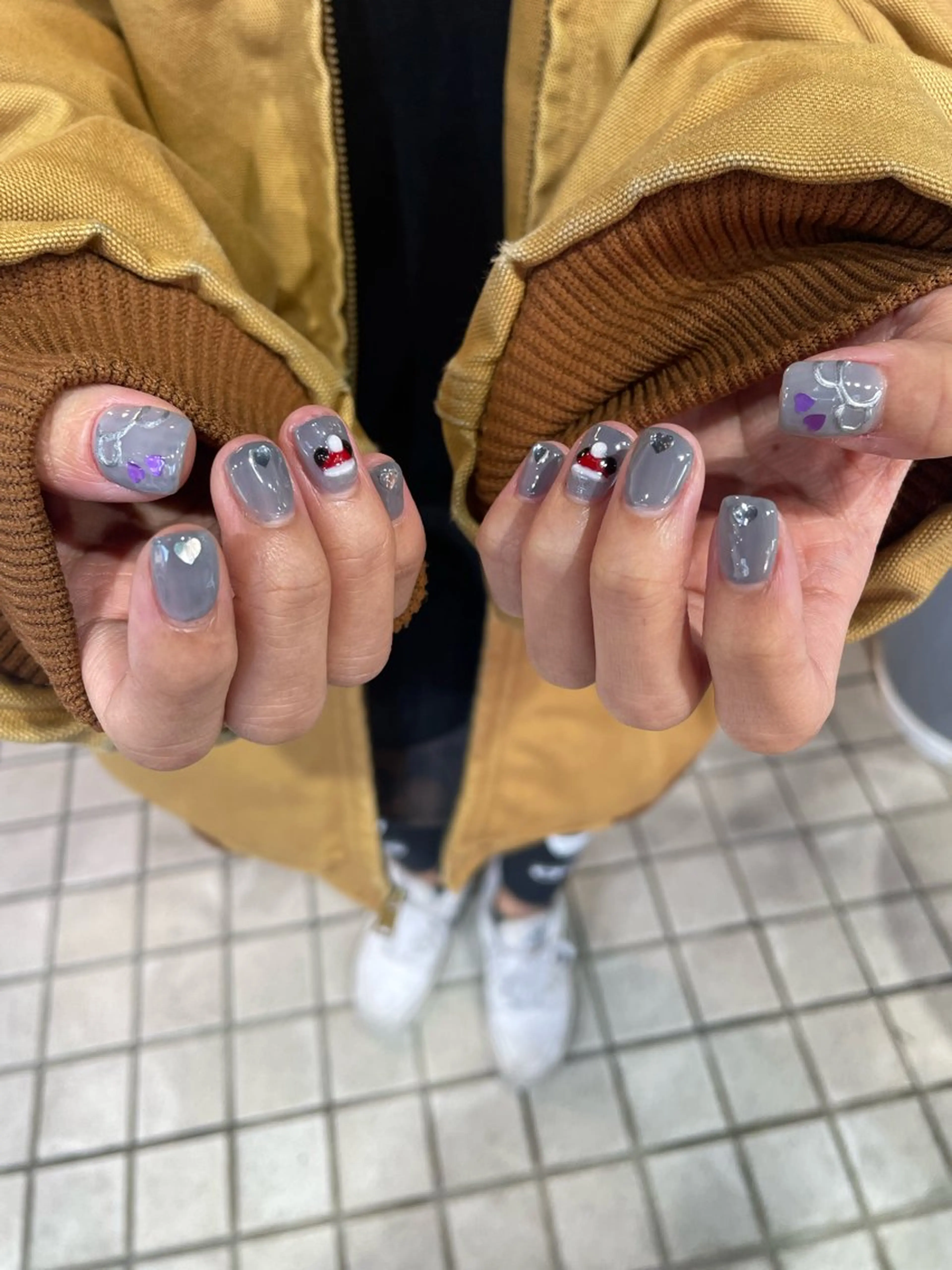 ネイル ハンドネイル メンズ/艶髪/カラー サクラ🌸のヘアスタイル