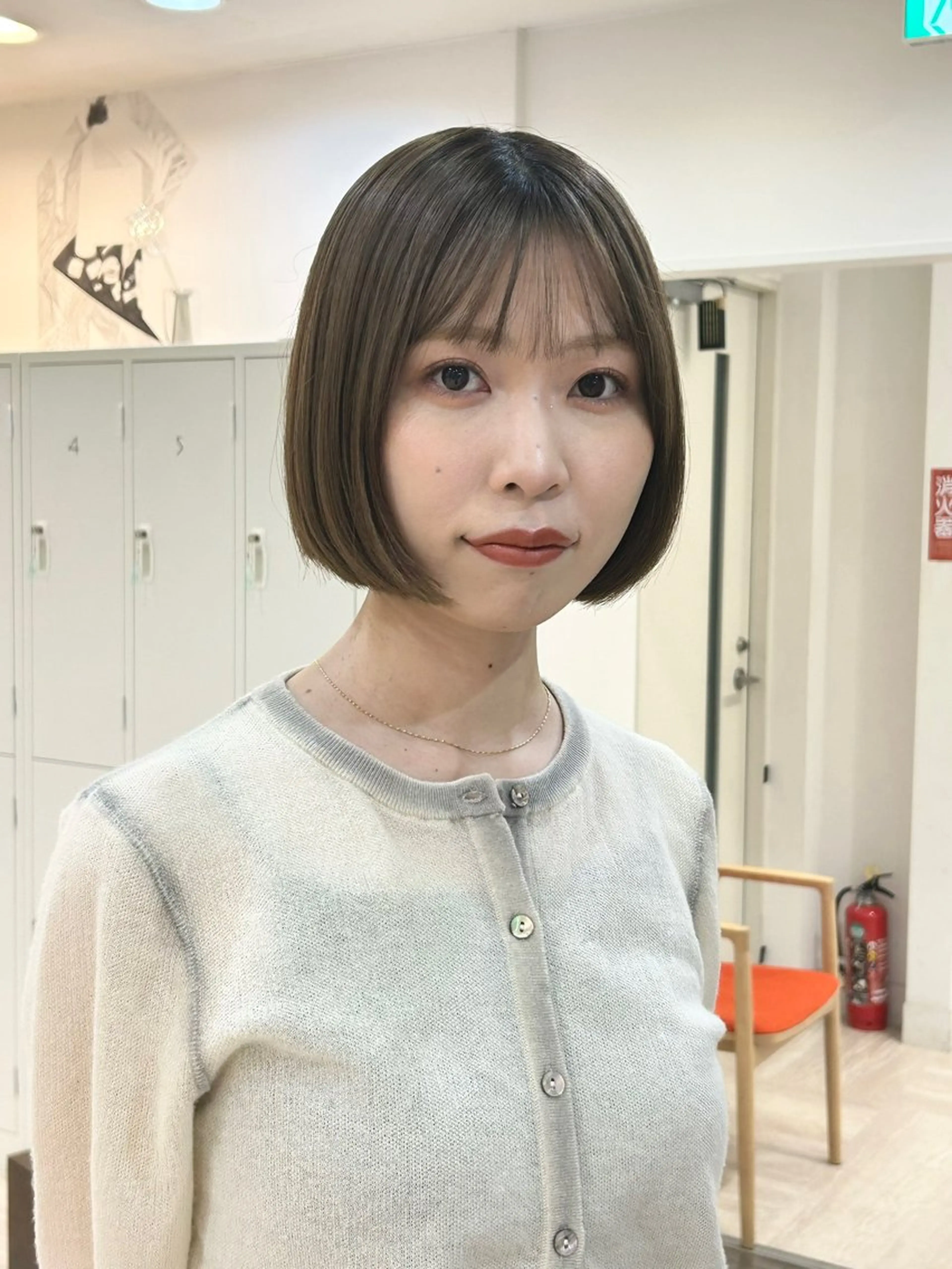 【前髪だけのストレート🪡】ボブカット+前髪ストレート+保湿トリートメント👩🏻🦱¥9900の写真