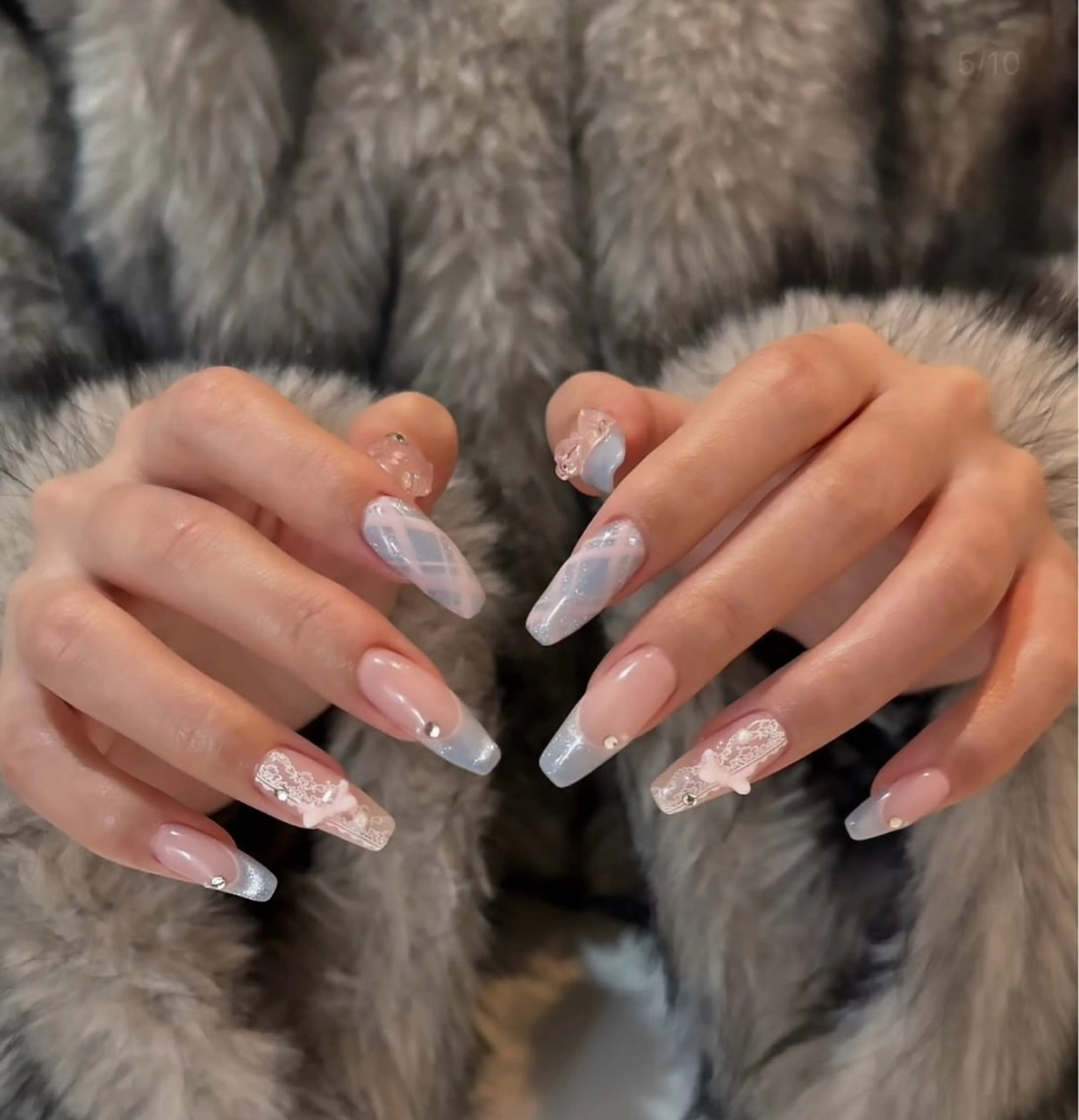 ネイル 韓国ネイル ニュアンスネイル シンプルネイル ワンホンネイル Nihonthy Nail 新宿所属・Nihonthy Nail 新宿のネイルデザイン