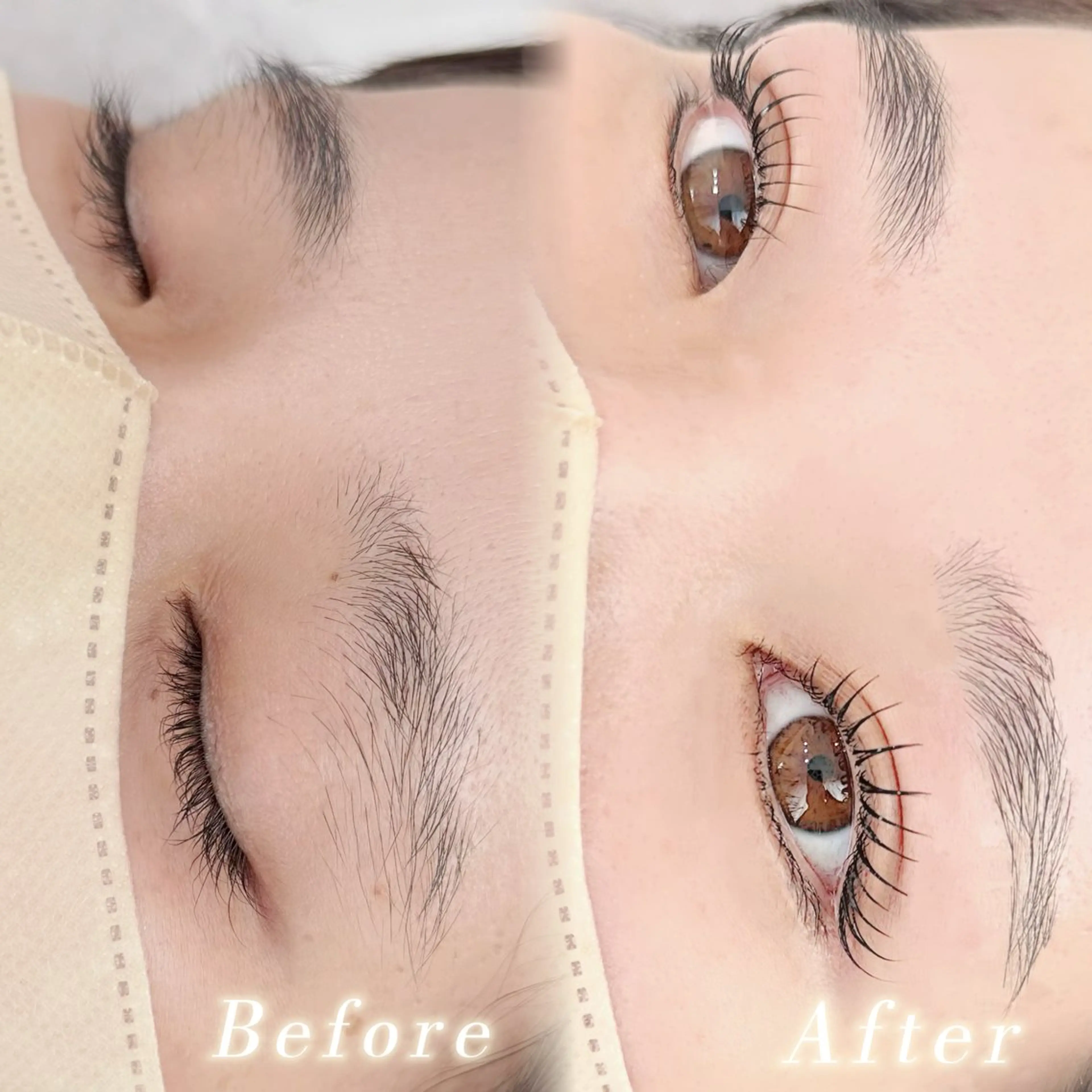 マツエク・マツパ パリジェンヌラッシュリフト マツパ nico所属・nico kotono🌼のマツエク・マツパデザイン