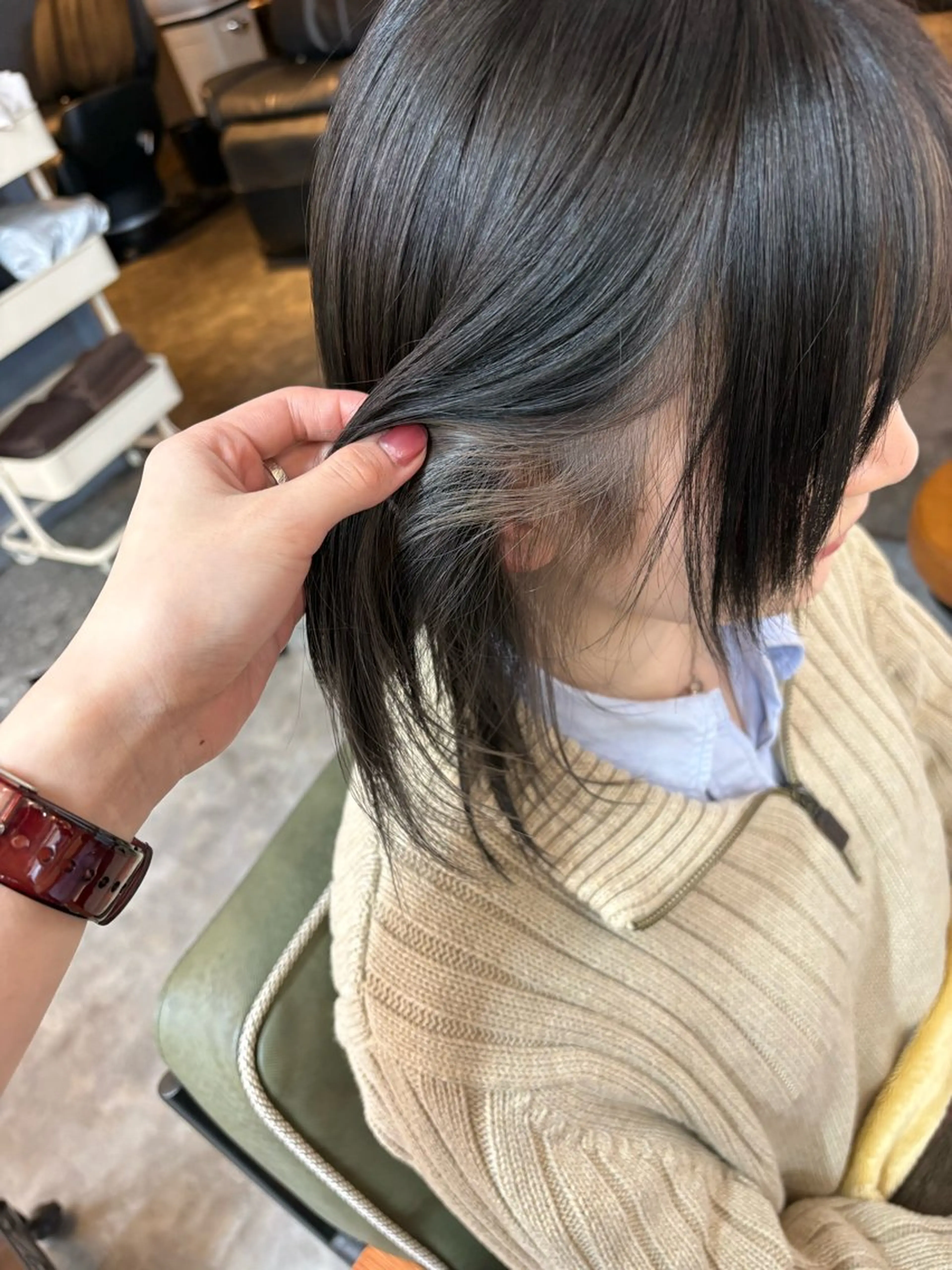 ショート ヘアカラー hair studio nico…所属・シモイケ ルアのヘアスタイル