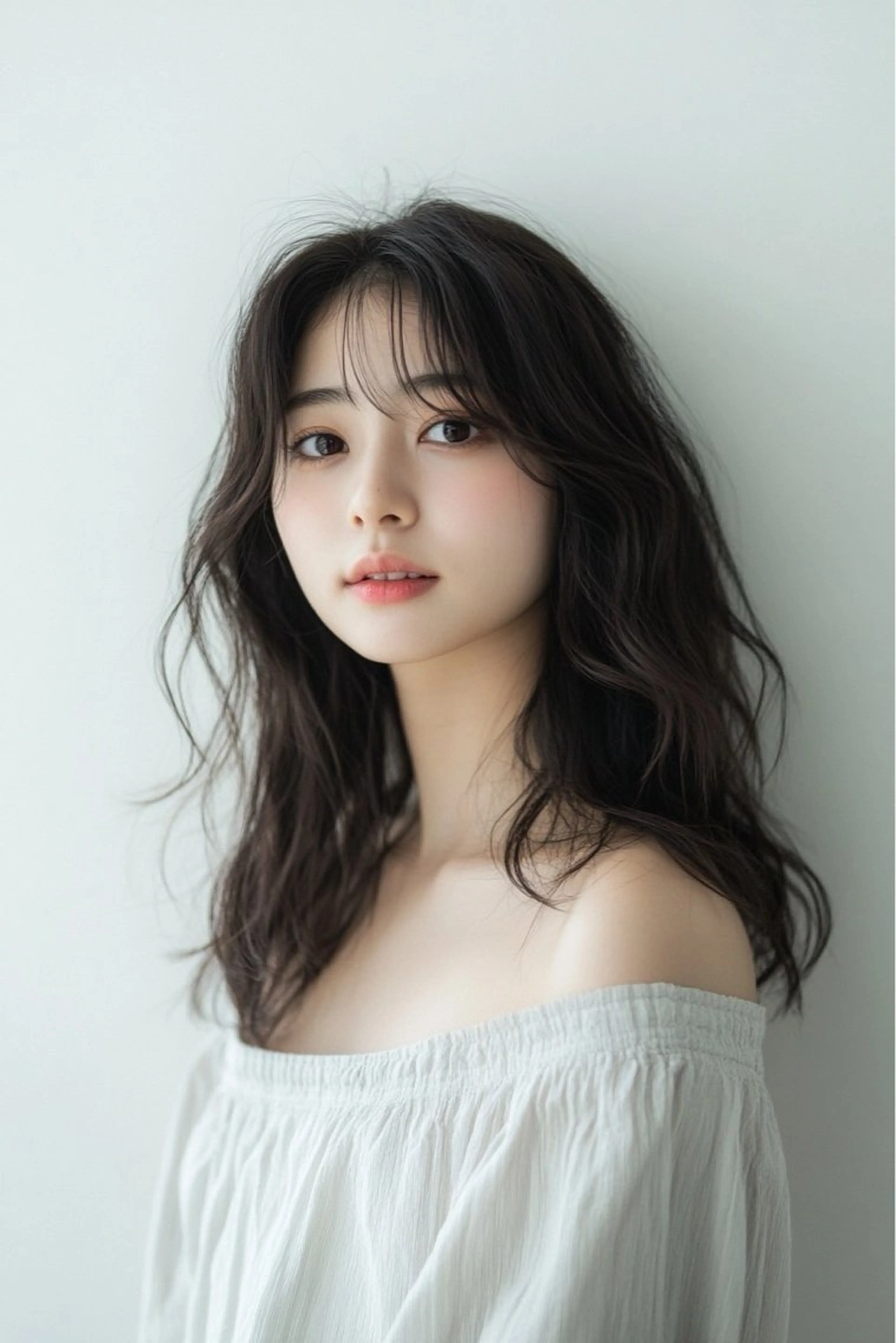 セミロング 暖色カラー//了戒 美希//伊勢原のヘアスタイル