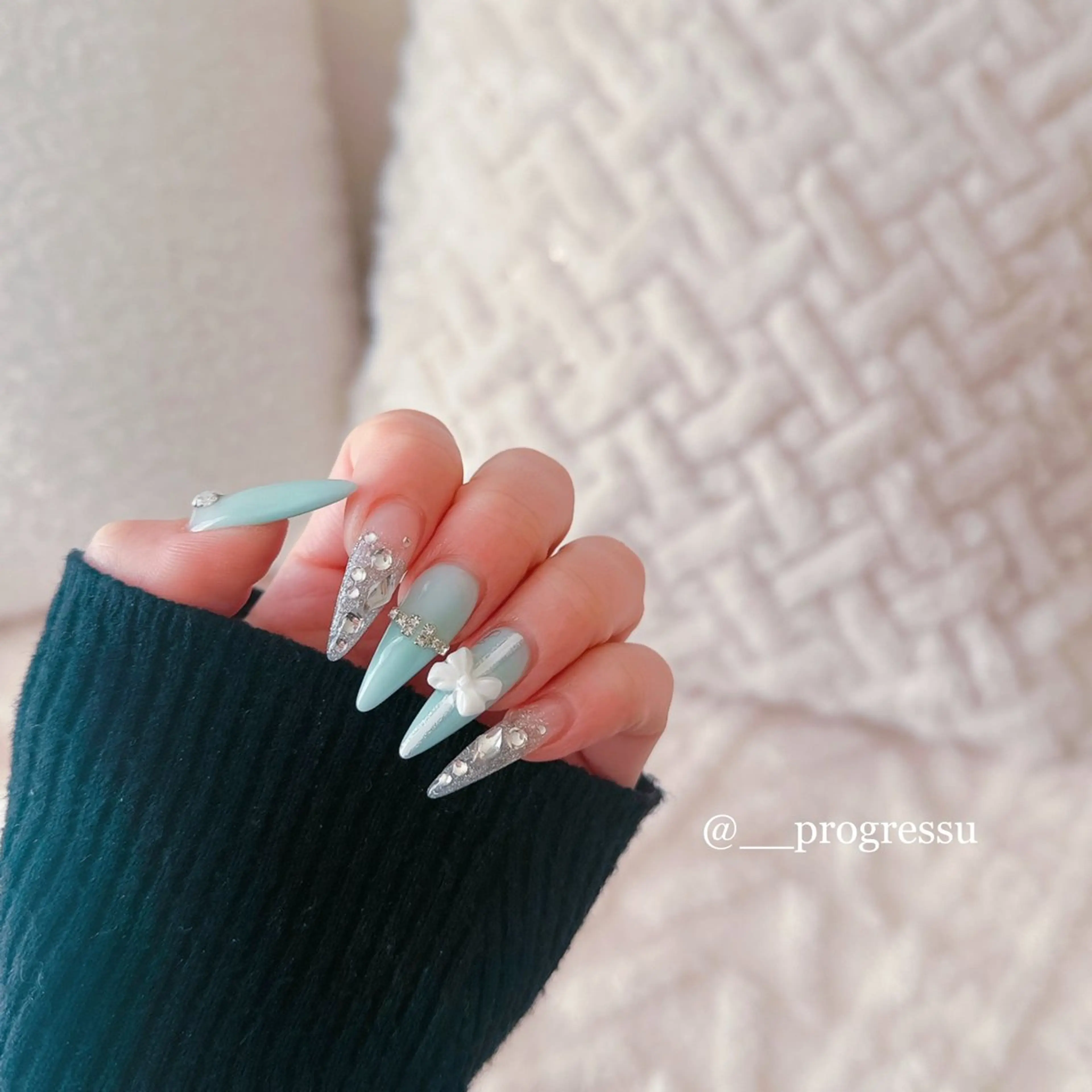 ネイル ハンドネイル progress uのネイルデザイン