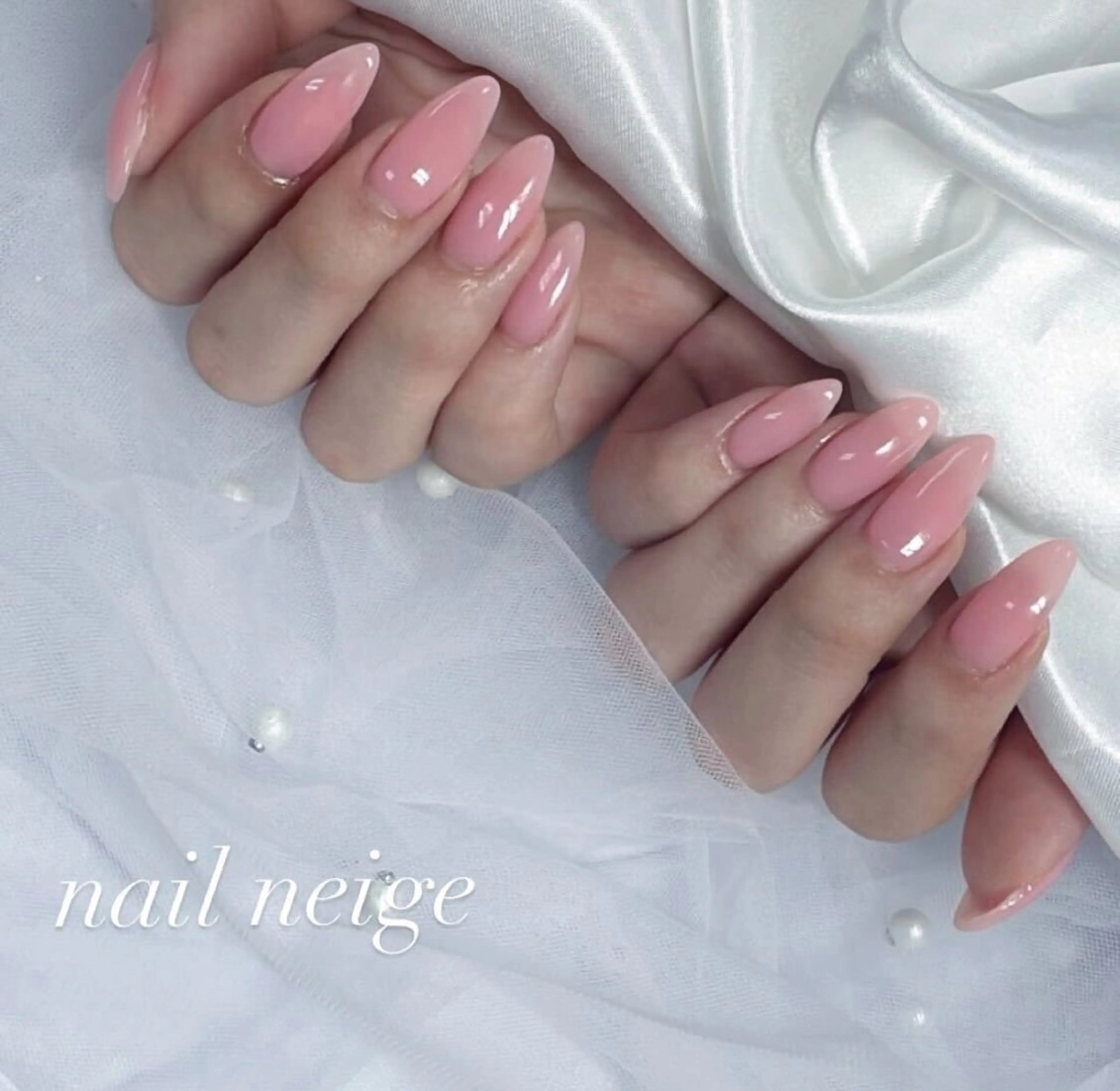 ネイル ジェルネイル ニュアンスネイル ワンカラーネイル パラジェル スカルプネイル Nail Neige🐈🌙のネイルデザイン