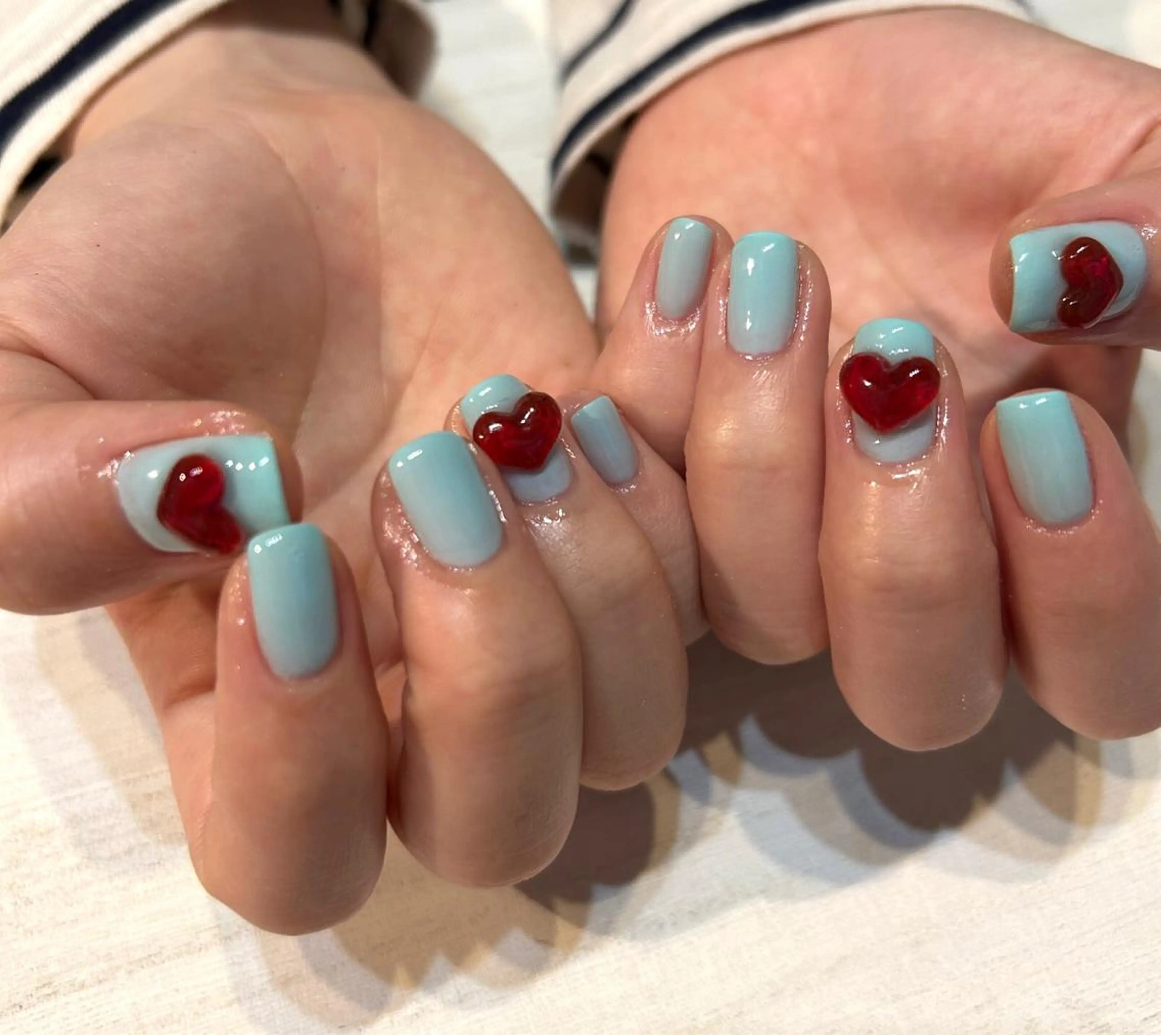 ネイル ハート spell所属・spell nailのネイルデザイン