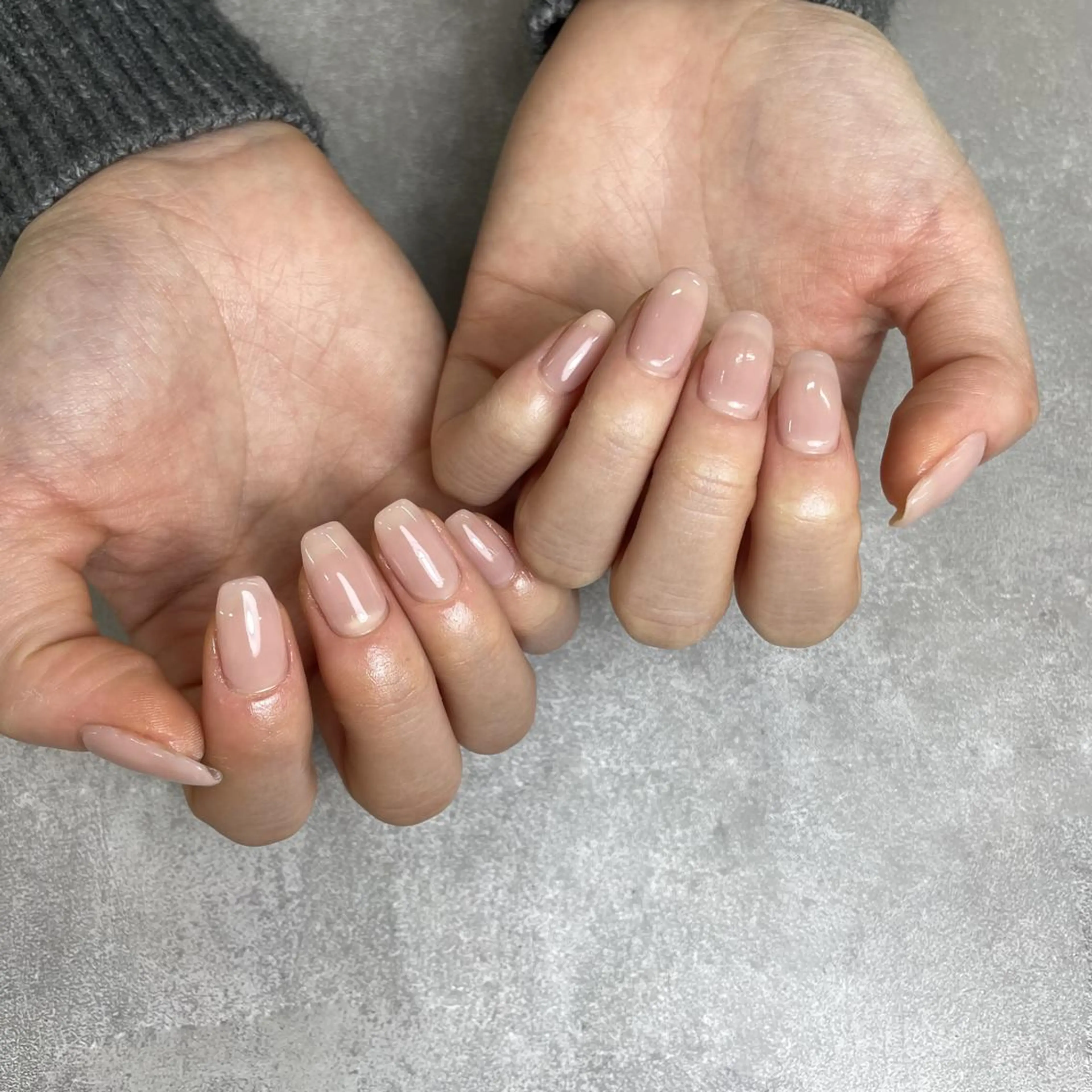 ネイル ワンカラーネイル nail salon &e rieのネイルデザイン