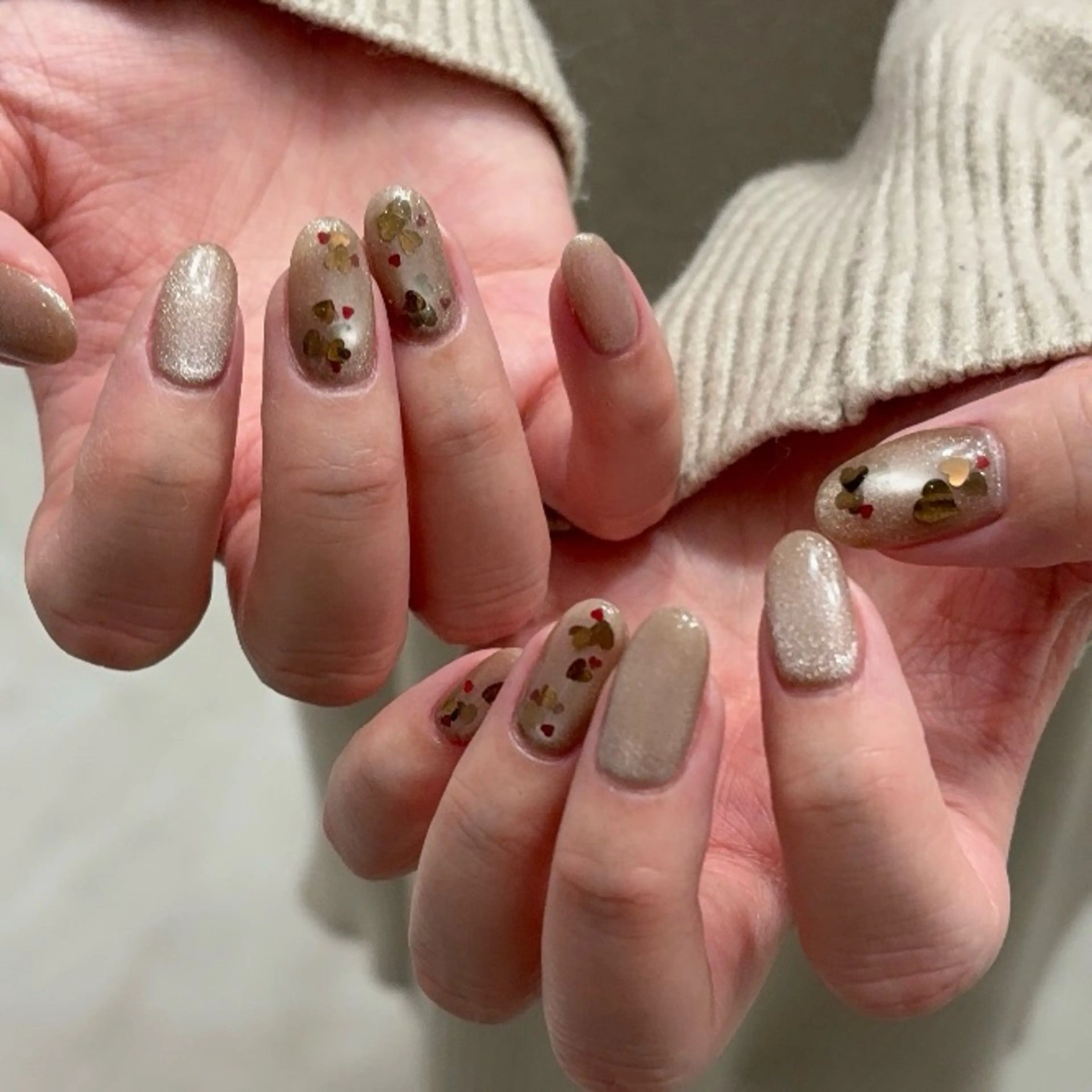 ネイル マグネットネイル ハンドネイル Nail  salon  Lebel所属・Nailsalon Lebelのネイルデザイン