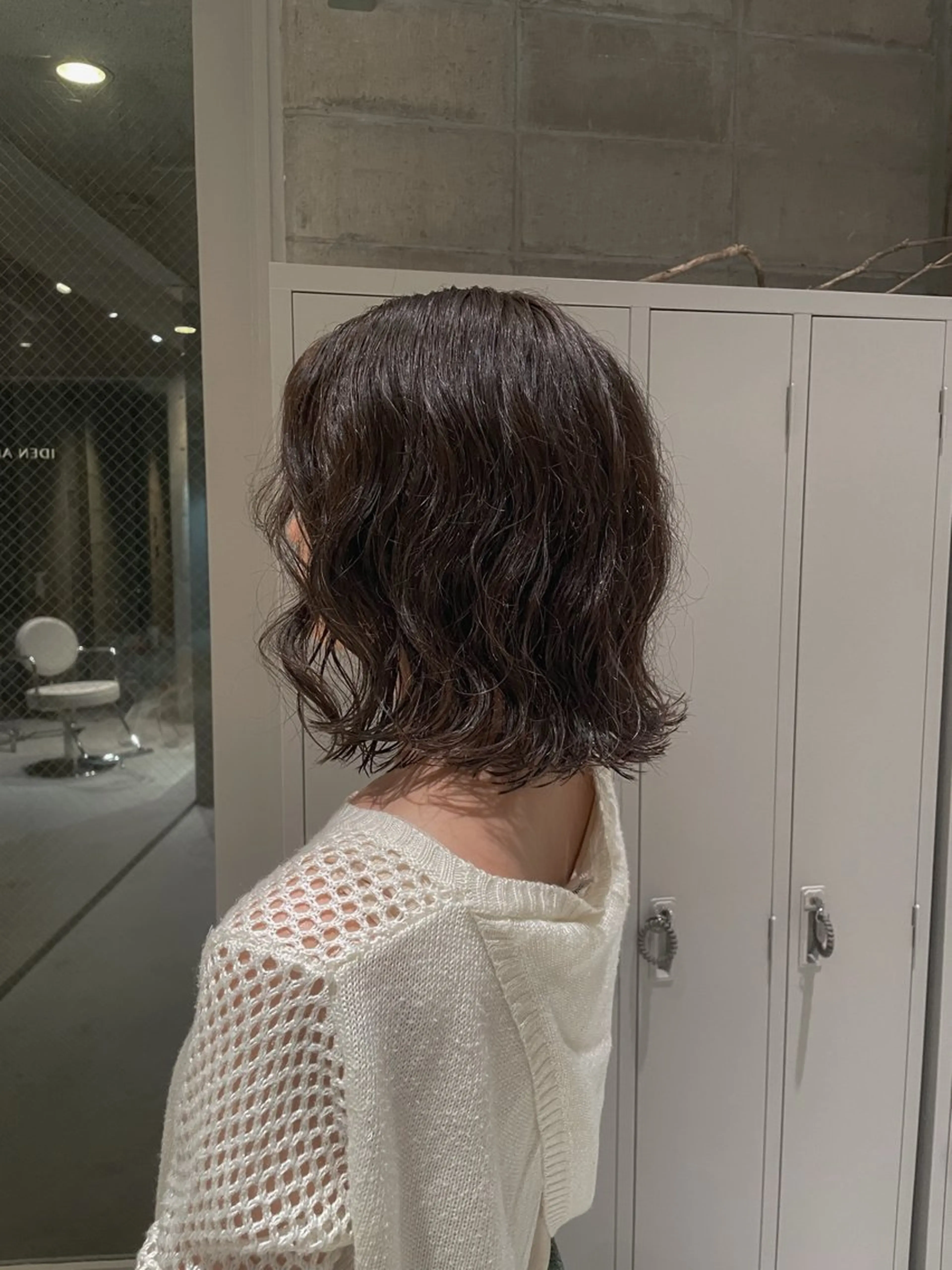 ミディアム カラー ミディアムパーマ 艶髪🌿🫧 yukakoのヘアスタイル