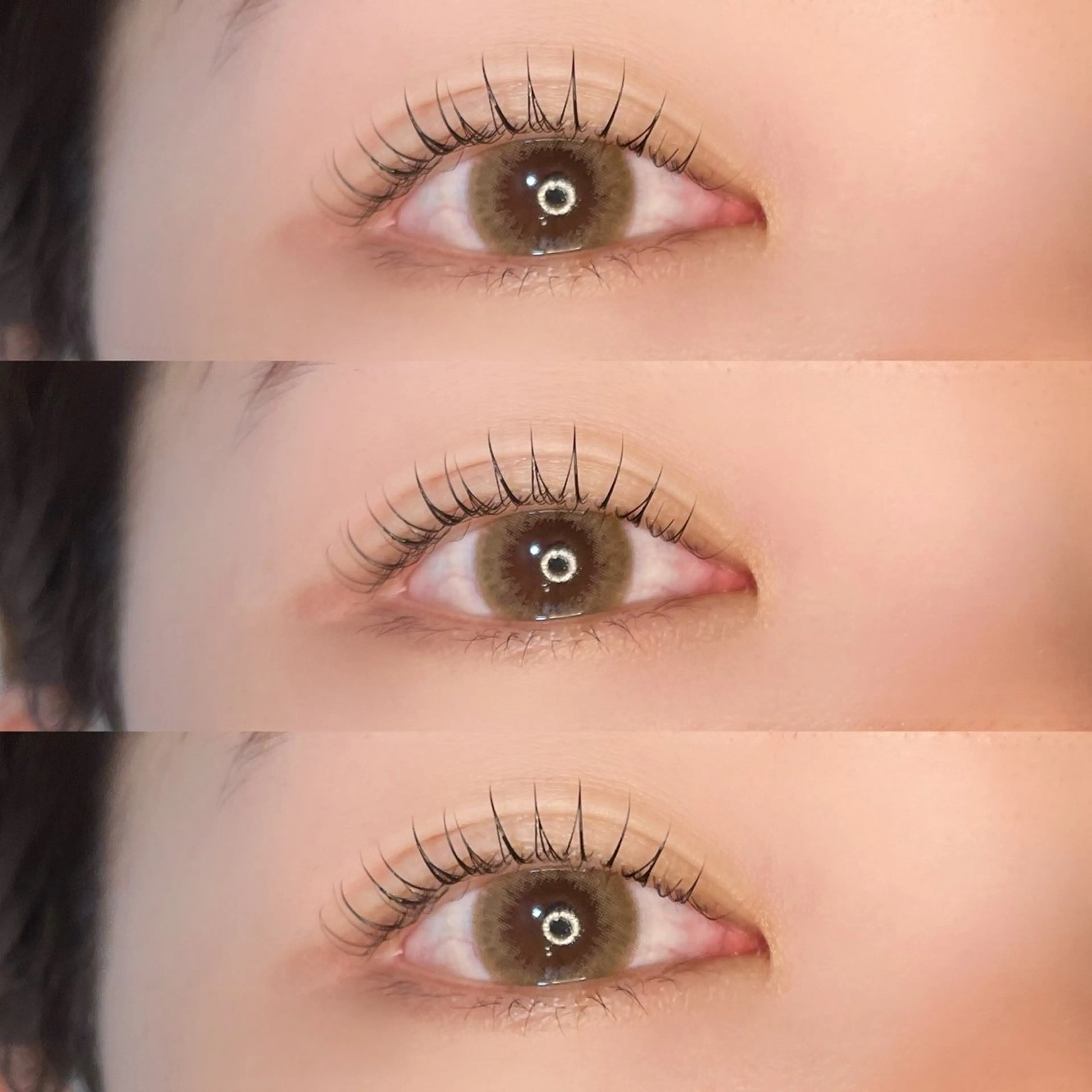 マツエク・マツパ 束感まつ毛 パリジェンヌラッシュリフト まつげパーマ 一重×まつ毛パーマ 眉毛/まつ毛パーマ/WAX脱毛 Navillera 自由が丘所属・眉毛／まつ毛サロン Ayamiのマツエク・マツパデザイン