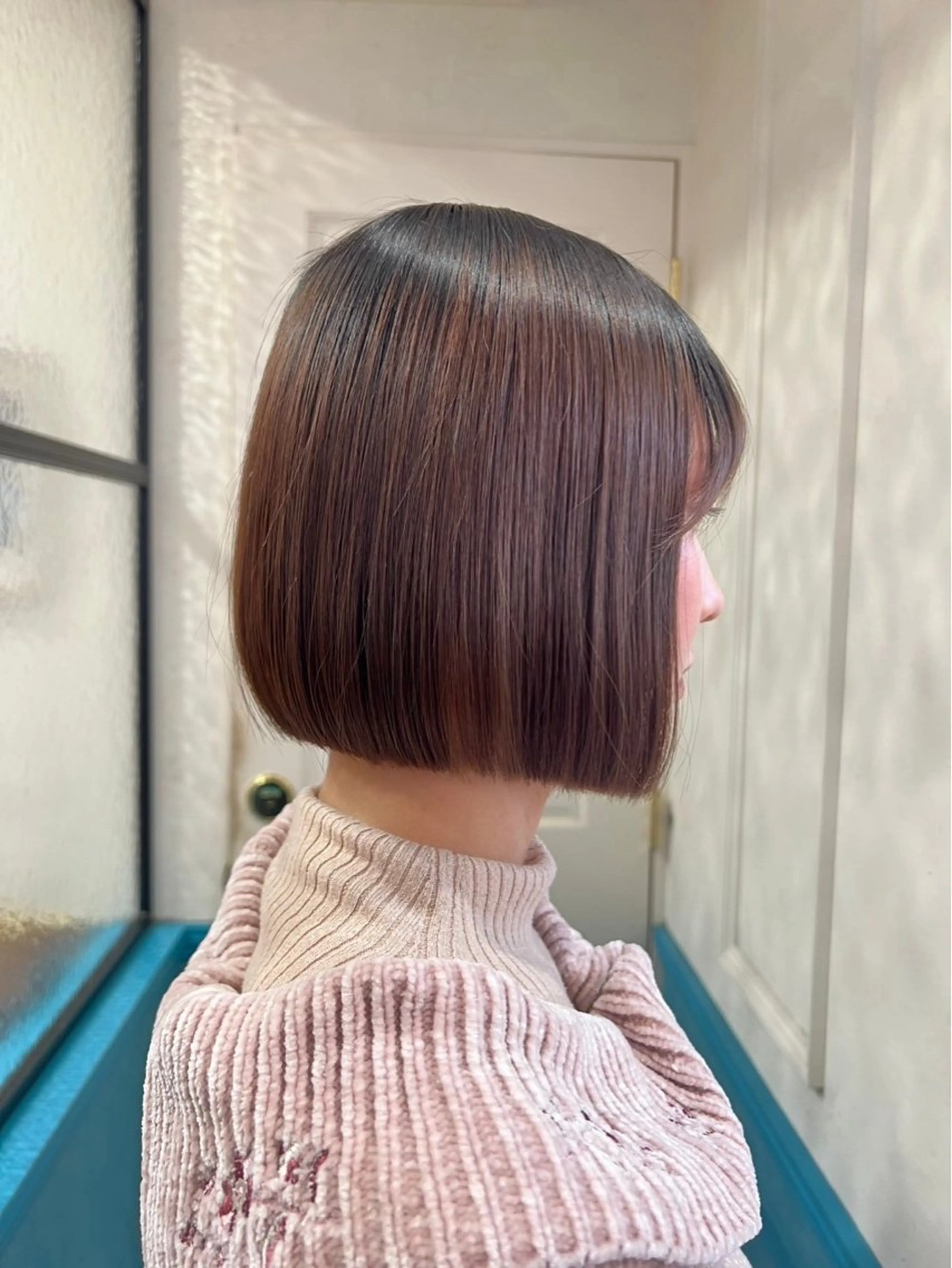 ミディアム カット トリートメント ヘアセット 池袋/ボブ/ボブ矯正 髪質改善/山本のヘアスタイル