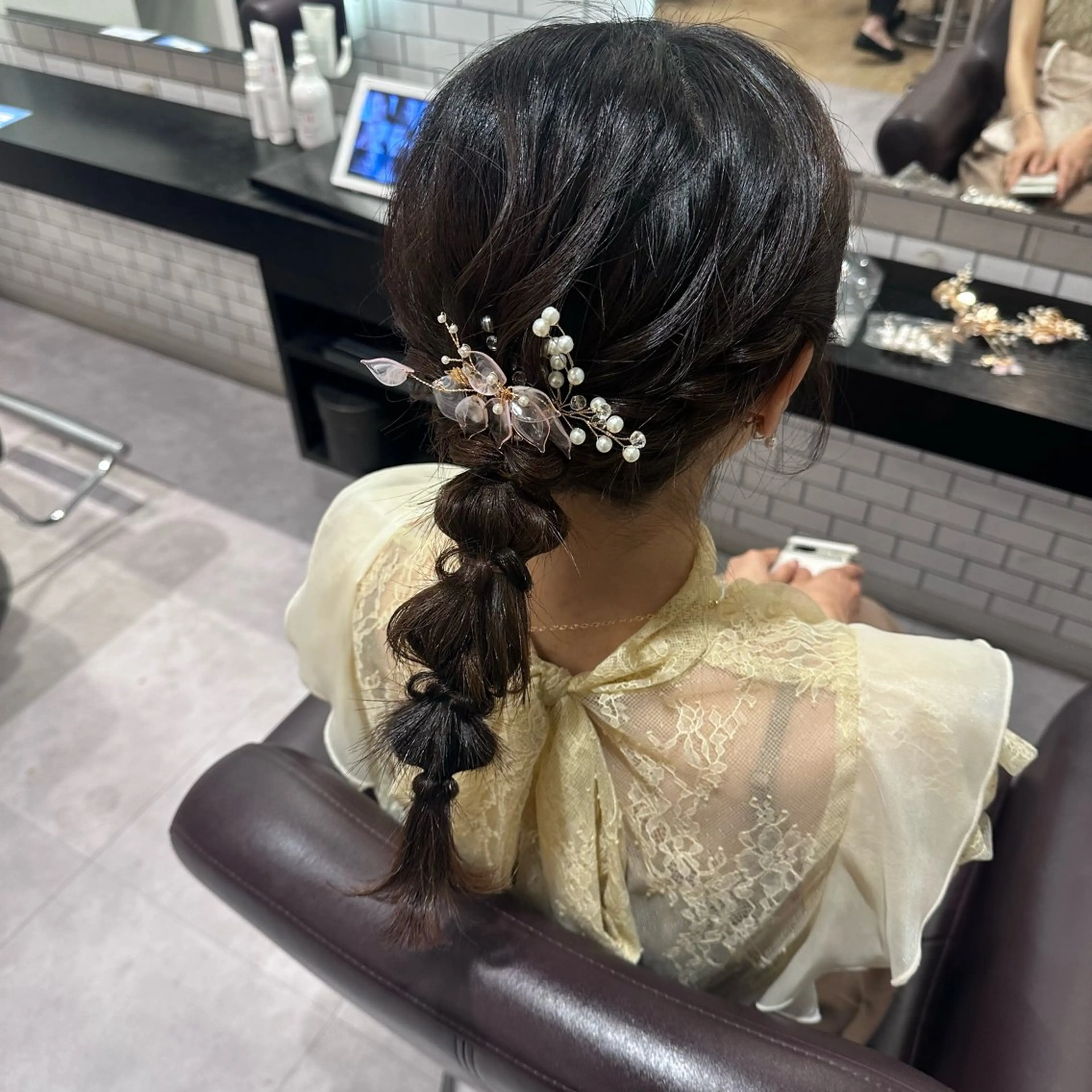 セミロング 🎀ヘアアレンジ 🎀ななみのヘアスタイル