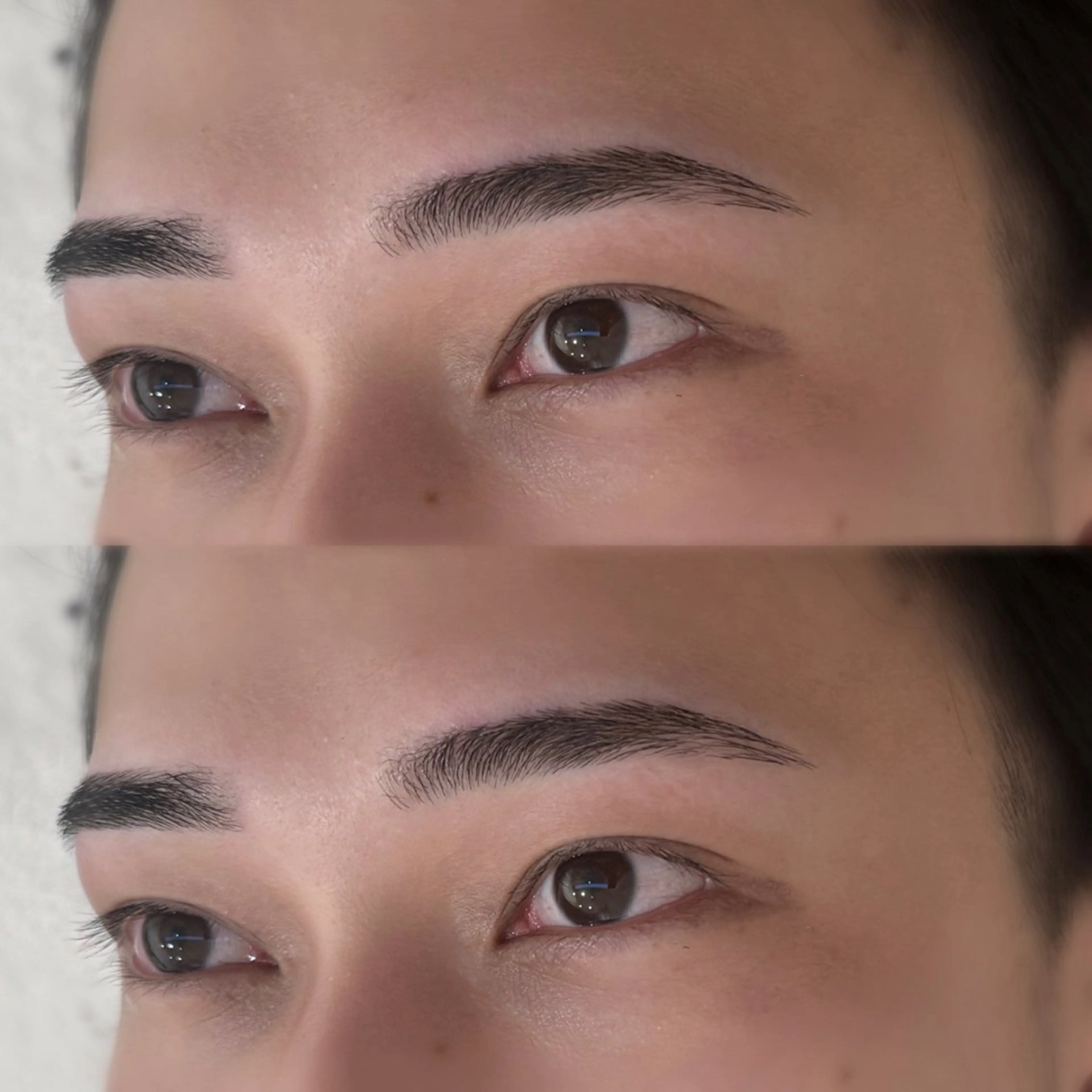 🗝️メンズアイブロウ🗝️ワックス脱毛にプレミアムケア付き　⚠︎前回の処理から2週間以上開けてくださいの写真