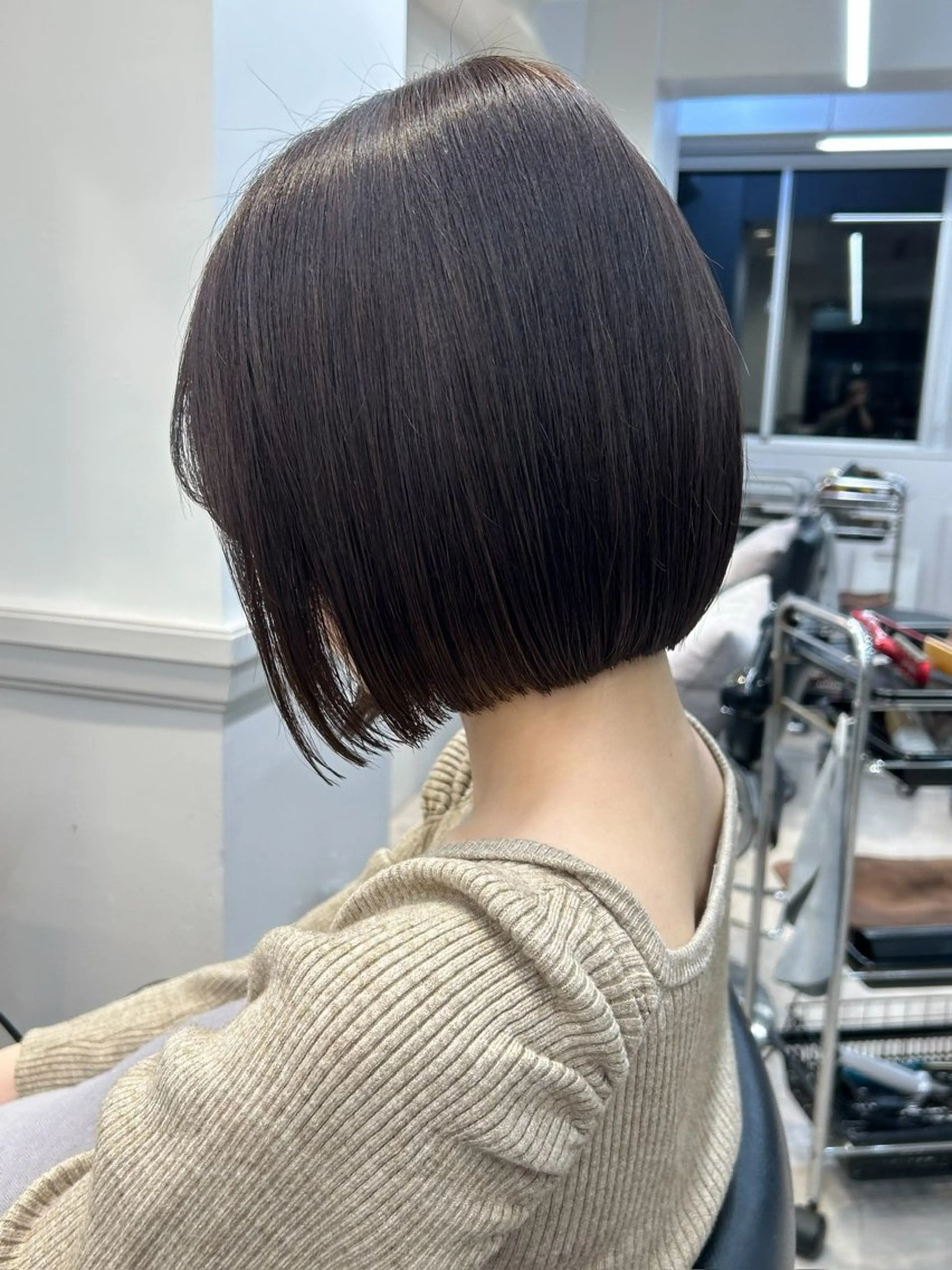 ショート ボブカット/ 尾崎龍聖のヘアスタイル