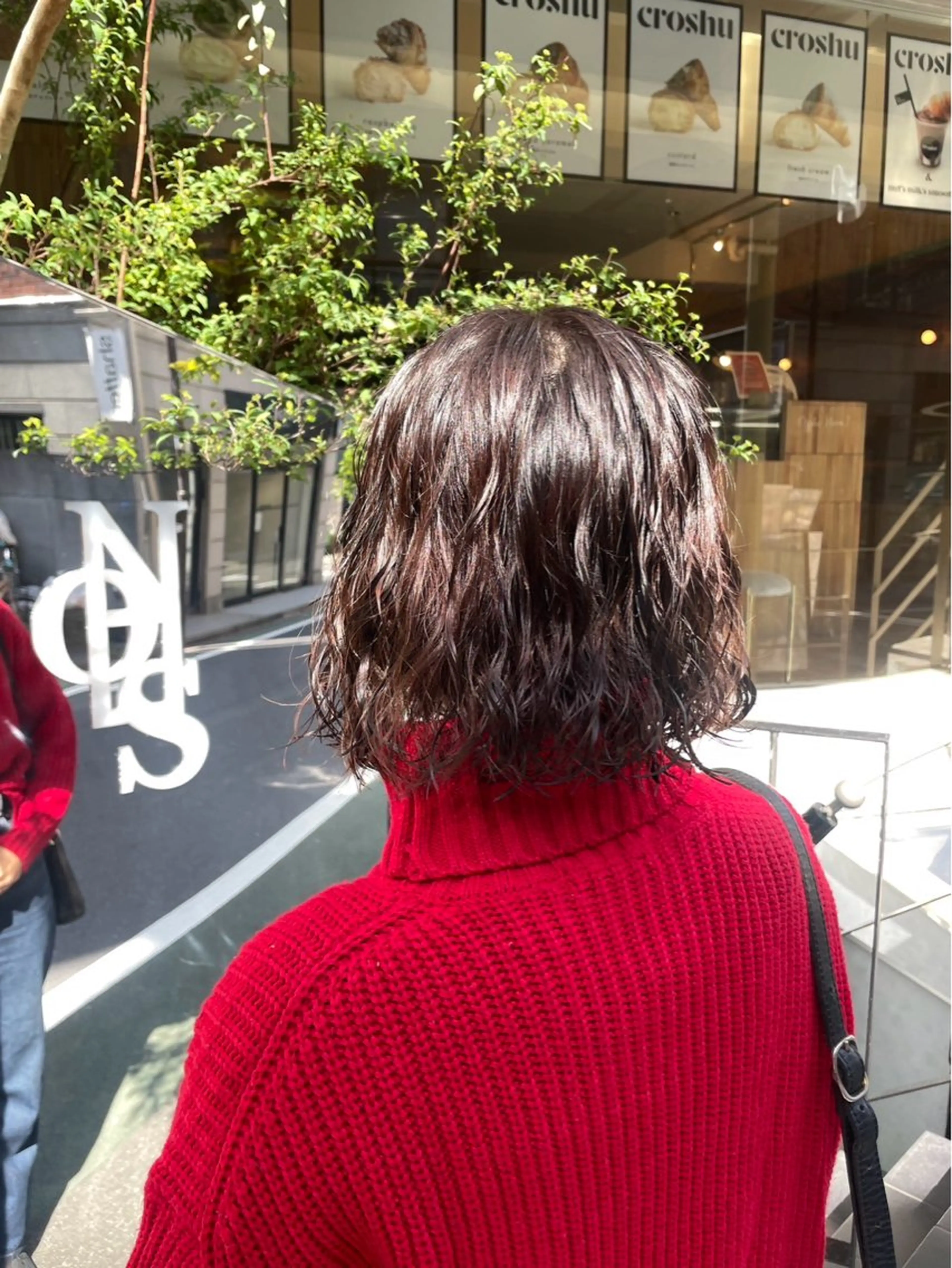 ショート カラー パーマ カット パーマ NOOS omotesando所属・あなたのお悩み改善" You"💚❤️💛のヘアスタイル