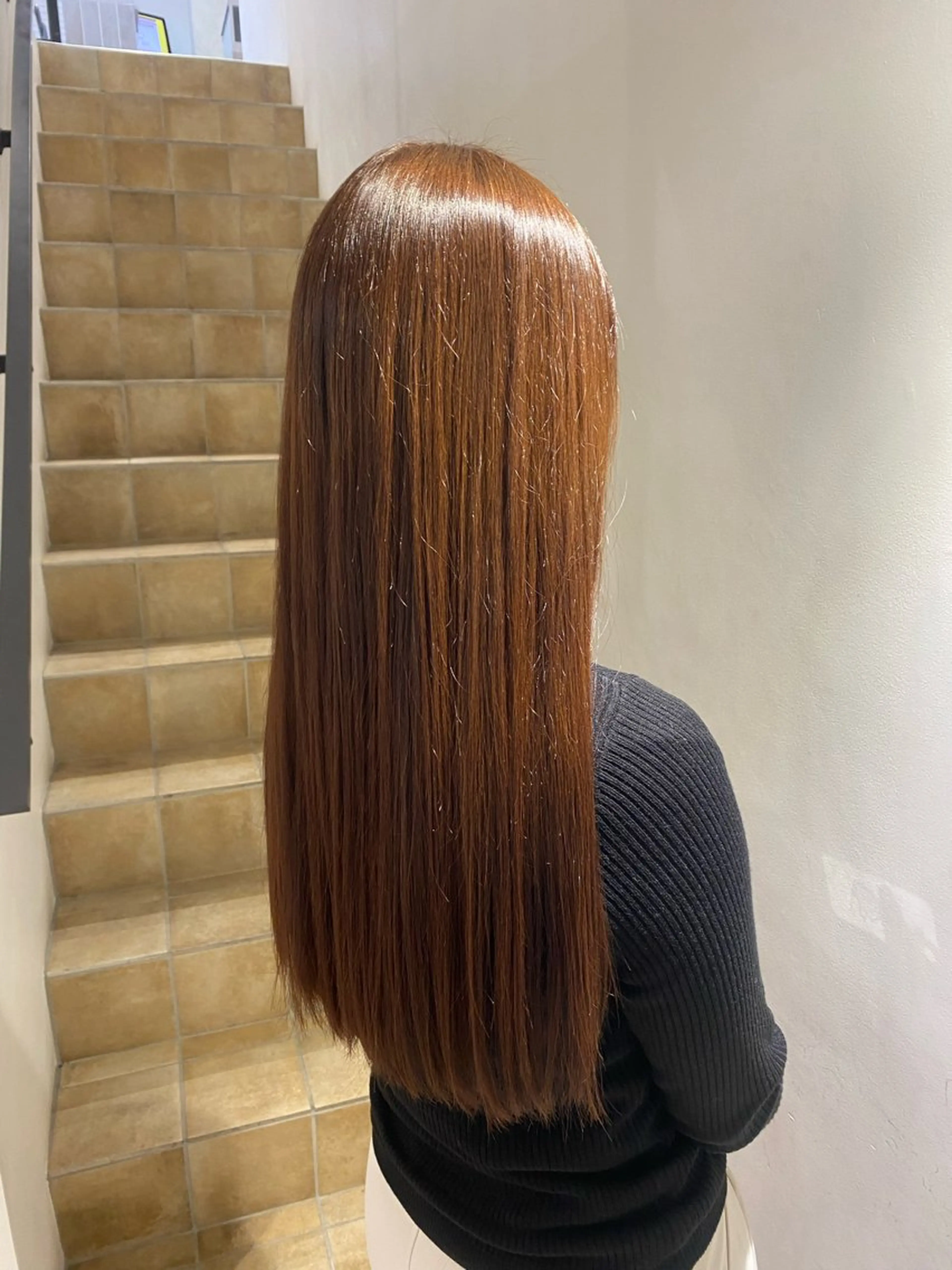 ロング カラー BUZZ 自由が丘所属・niimi rimuのヘアスタイル