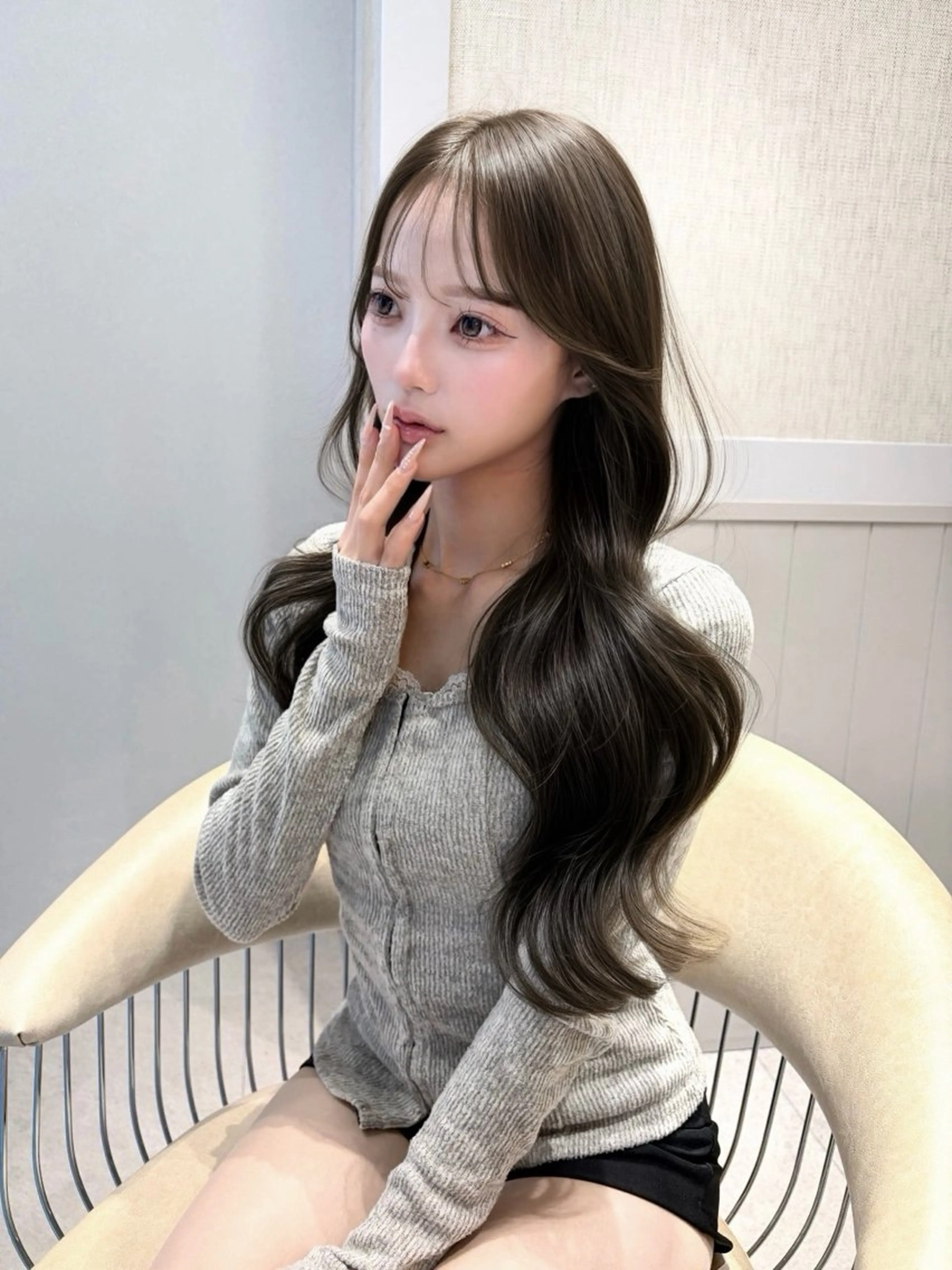 ロング カラー ♡Yoshino♡ 色っぽトレンドヘアのヘアスタイル