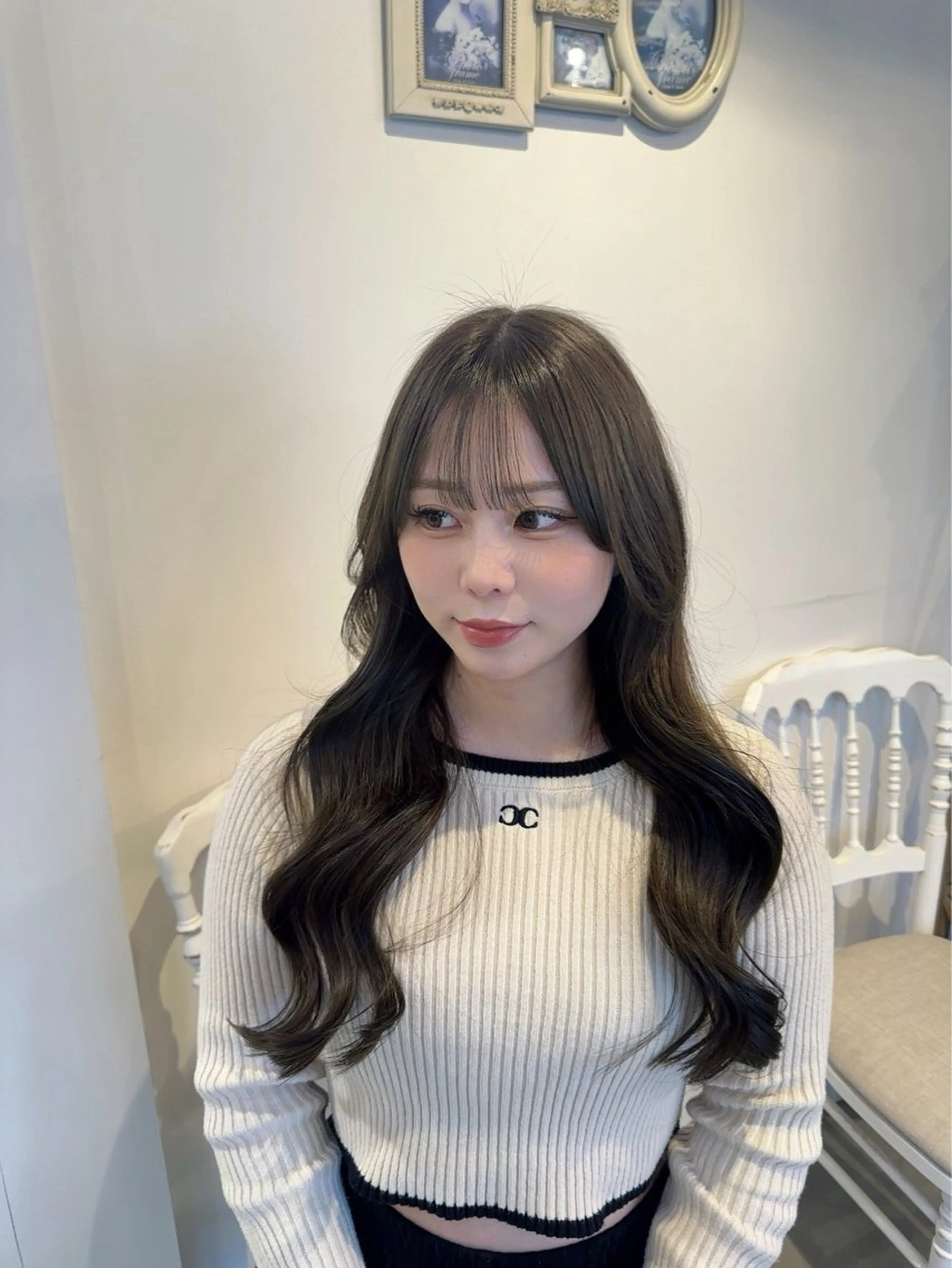 ロング 透明感カラー/レイ ヤーカット/KaHoのヘアスタイル