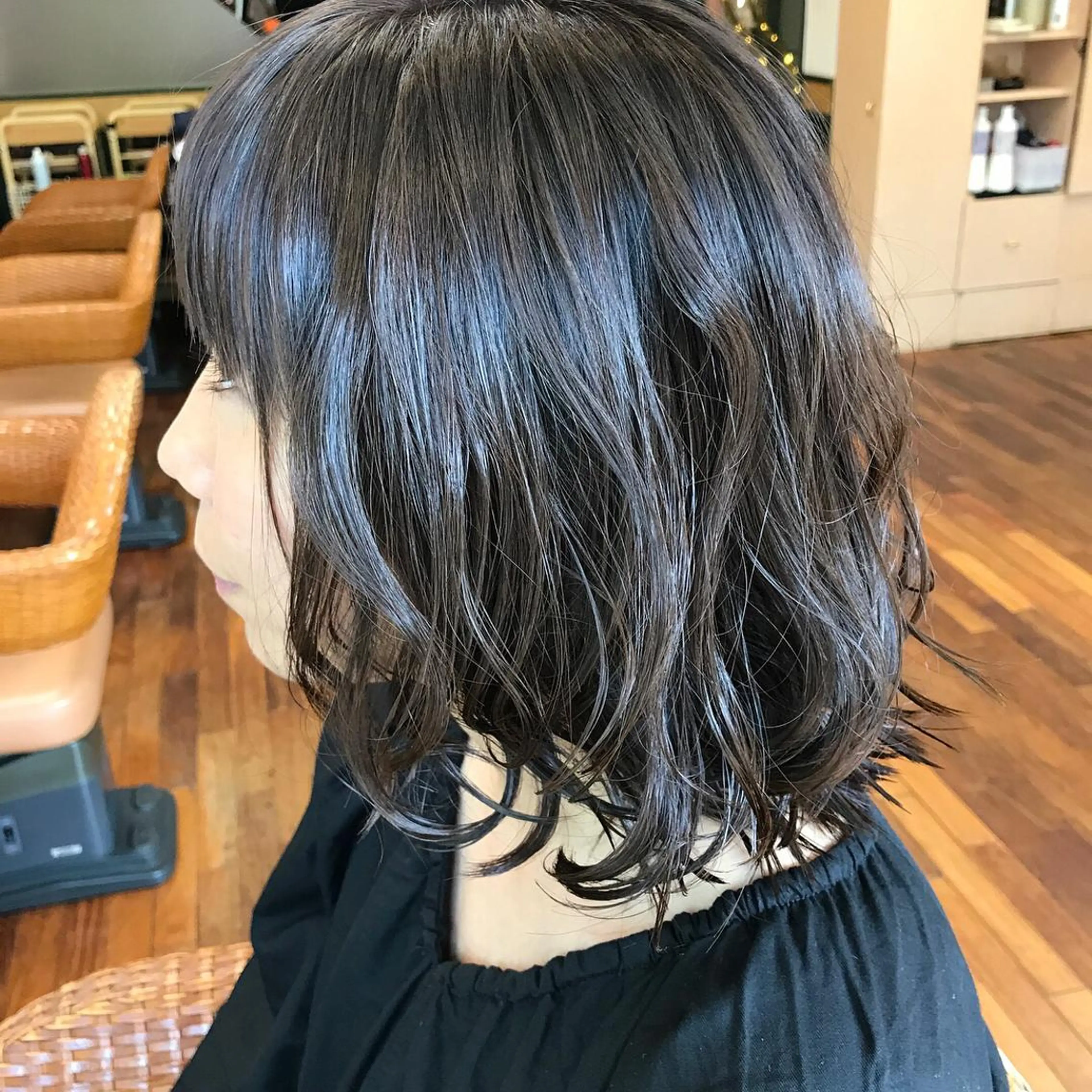 ミディアム カラー パーマ PANOLA所属・リサ 立川/スキンケアのその他イメージ