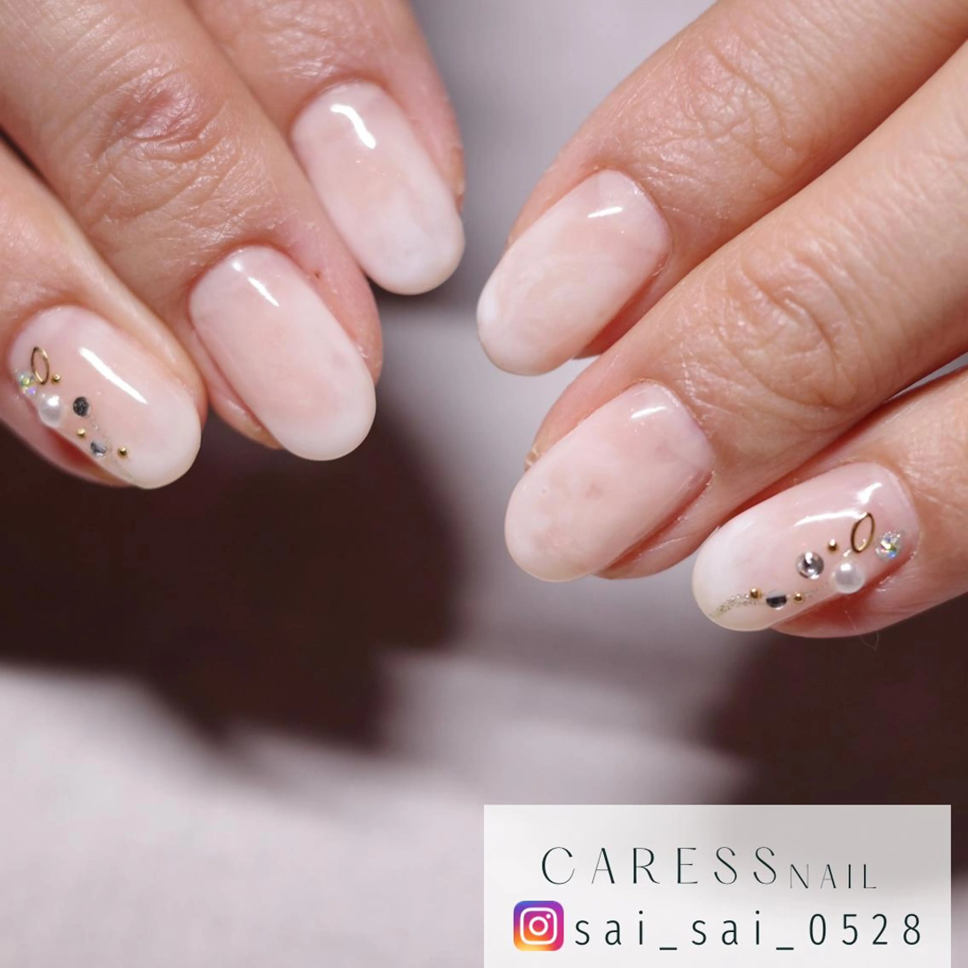 ネイル caress  nail カレスネイル　代々木上原所属・カレスネイル さいのネイルデザイン