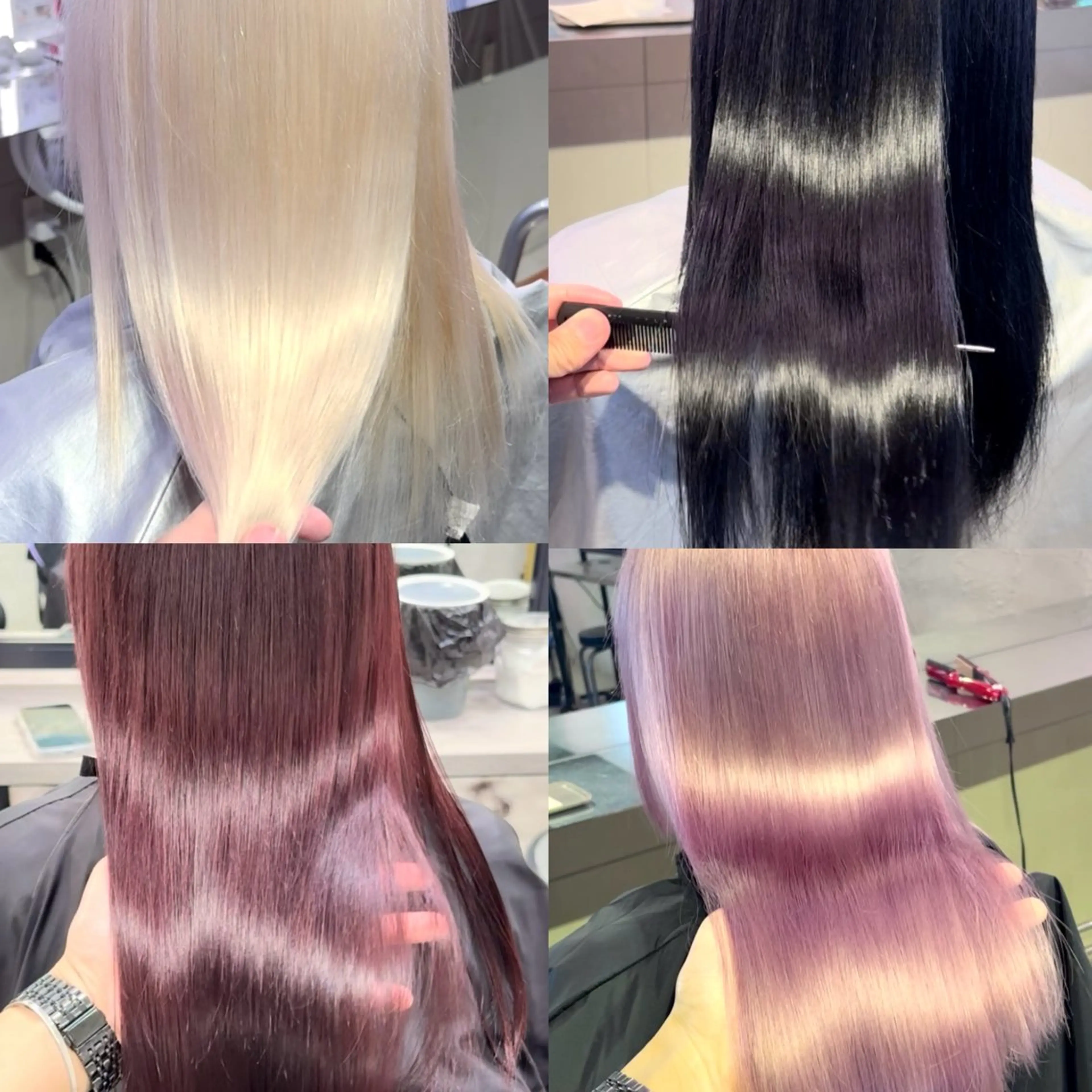 🧑🏼‍🔬期間限定🧑🏼‍🔬【ブリーチストレート】ブリーチ縮毛矯正/ブリーチ髪質改善/ブリーチ矯正の写真