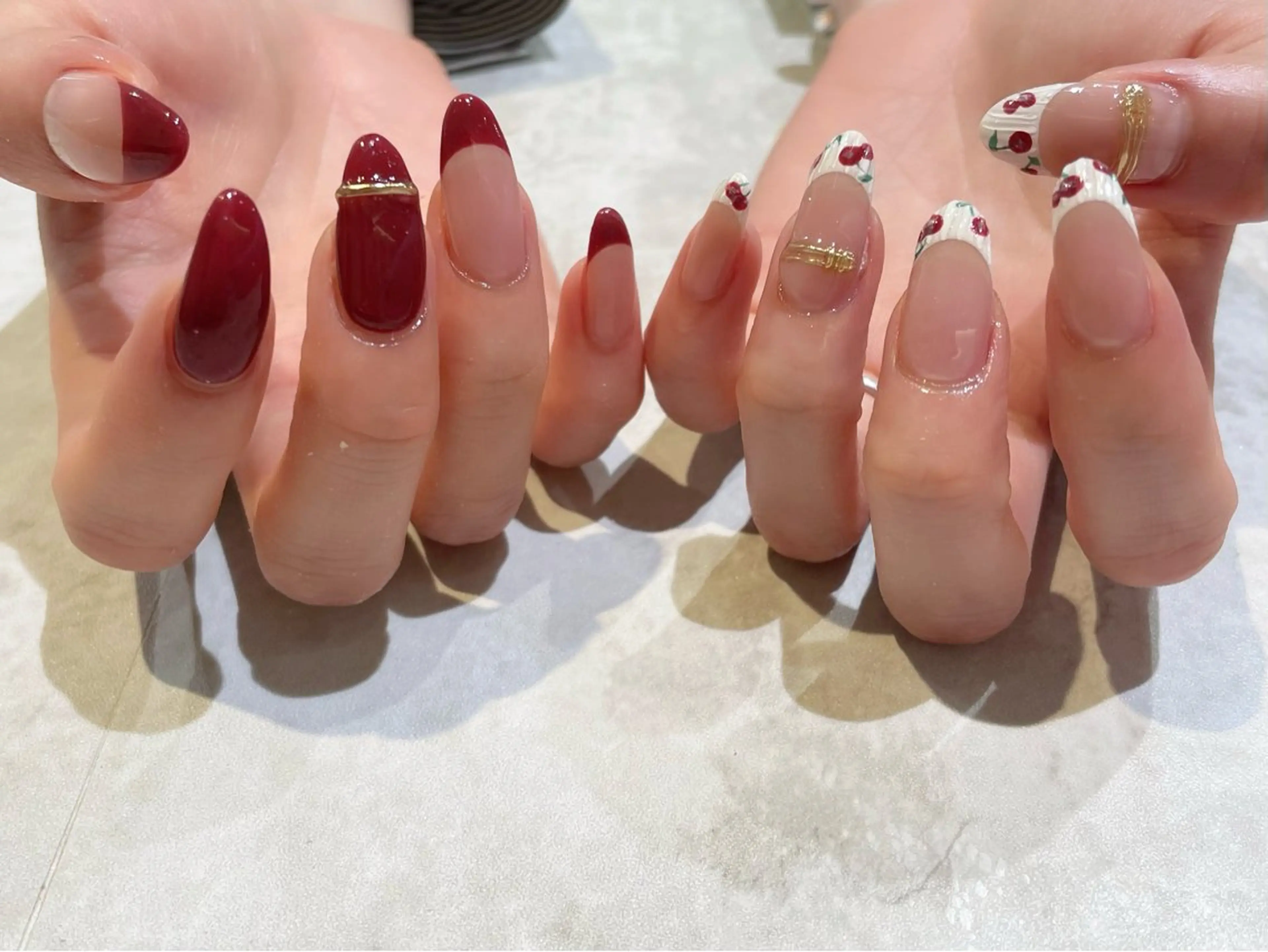 ネイル 舞田 苑香のネイルデザイン