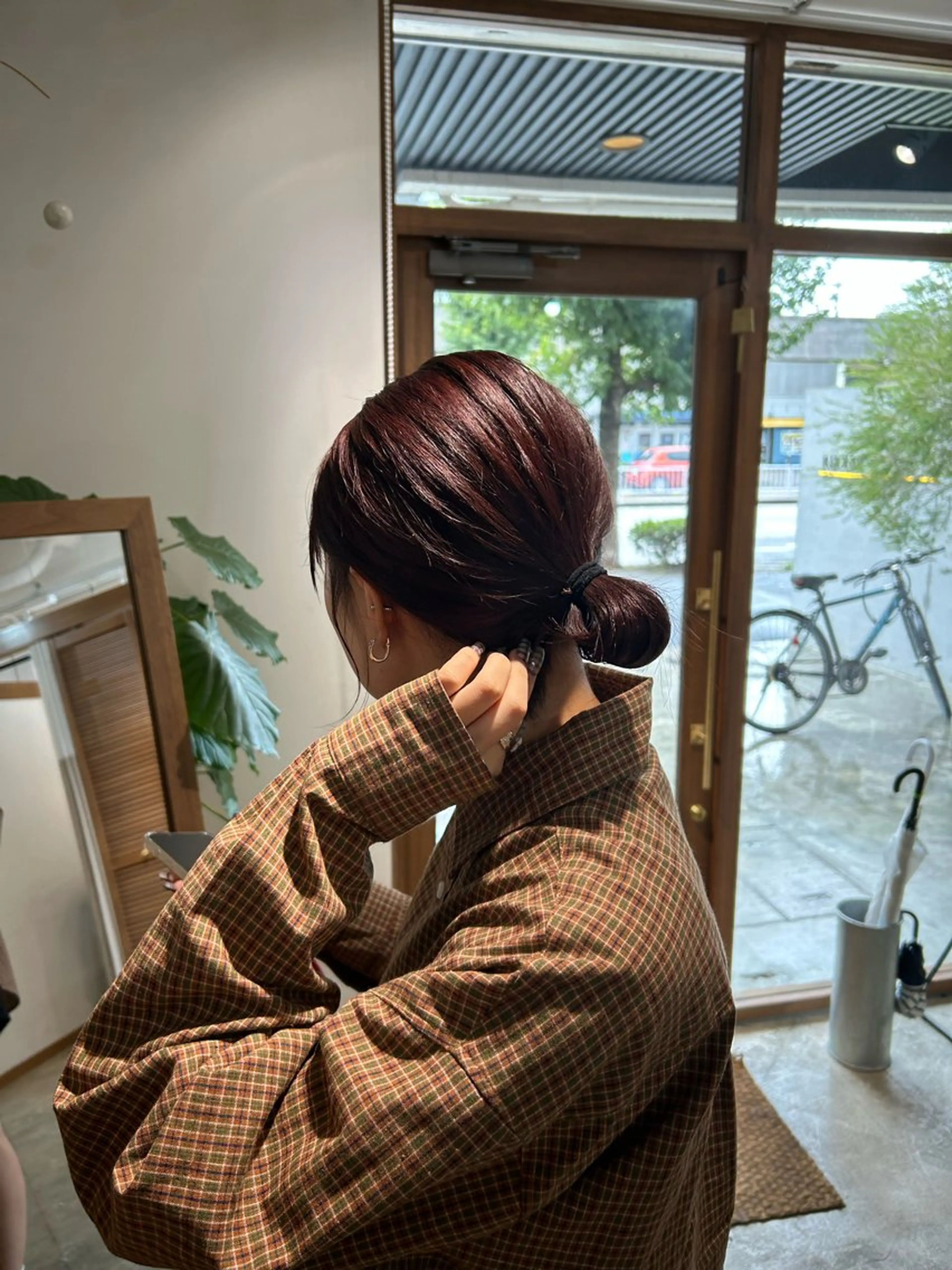 ミディアム カラー メンズカットモデル/ 犬塚愛奈のヘアスタイル