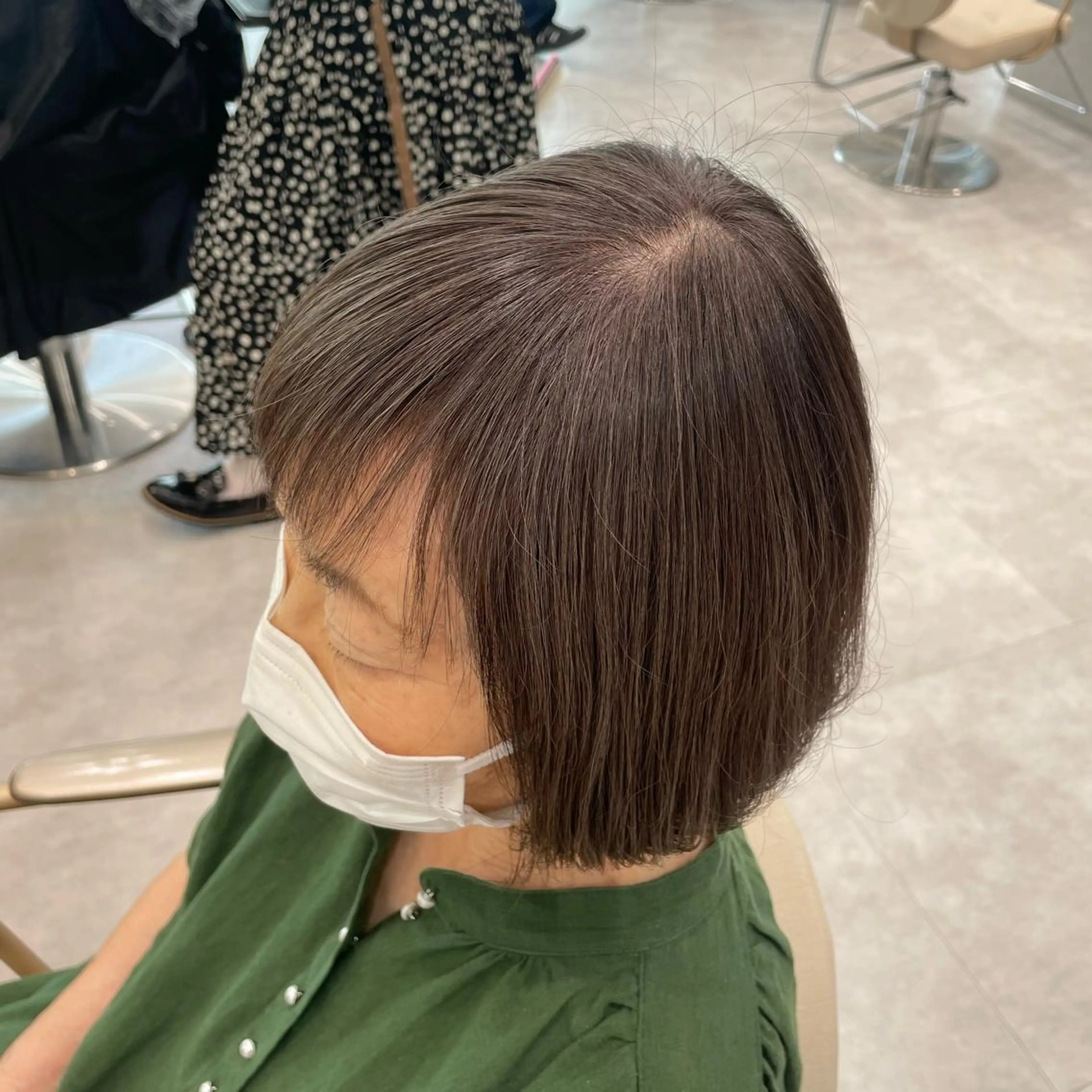 ショート カラー カット ヘアカラー トリートメント ヘッドスパ 井上 佳奈のヘアスタイル