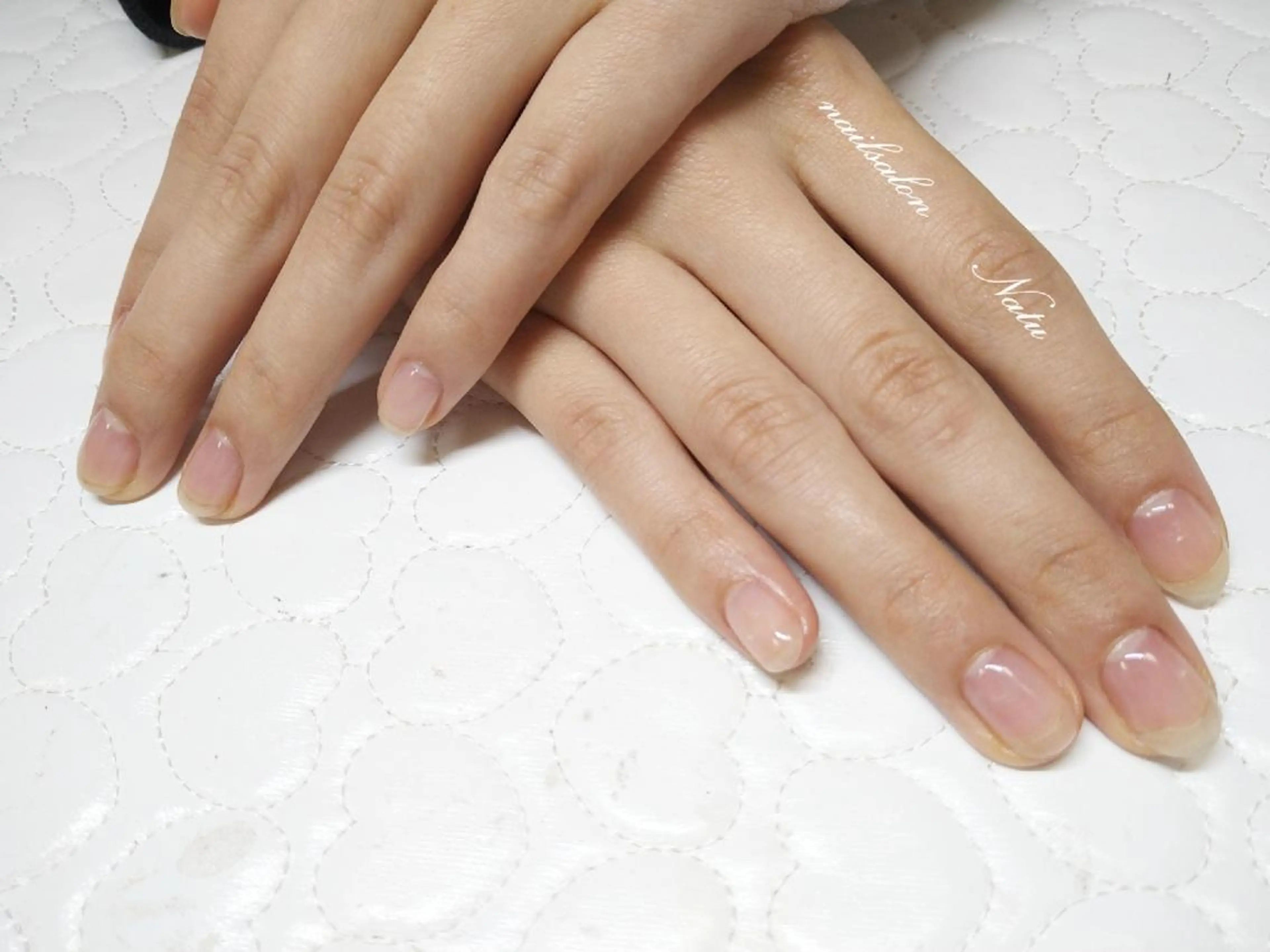 ネイル クリアネイル nailsalon Natuのネイルデザイン