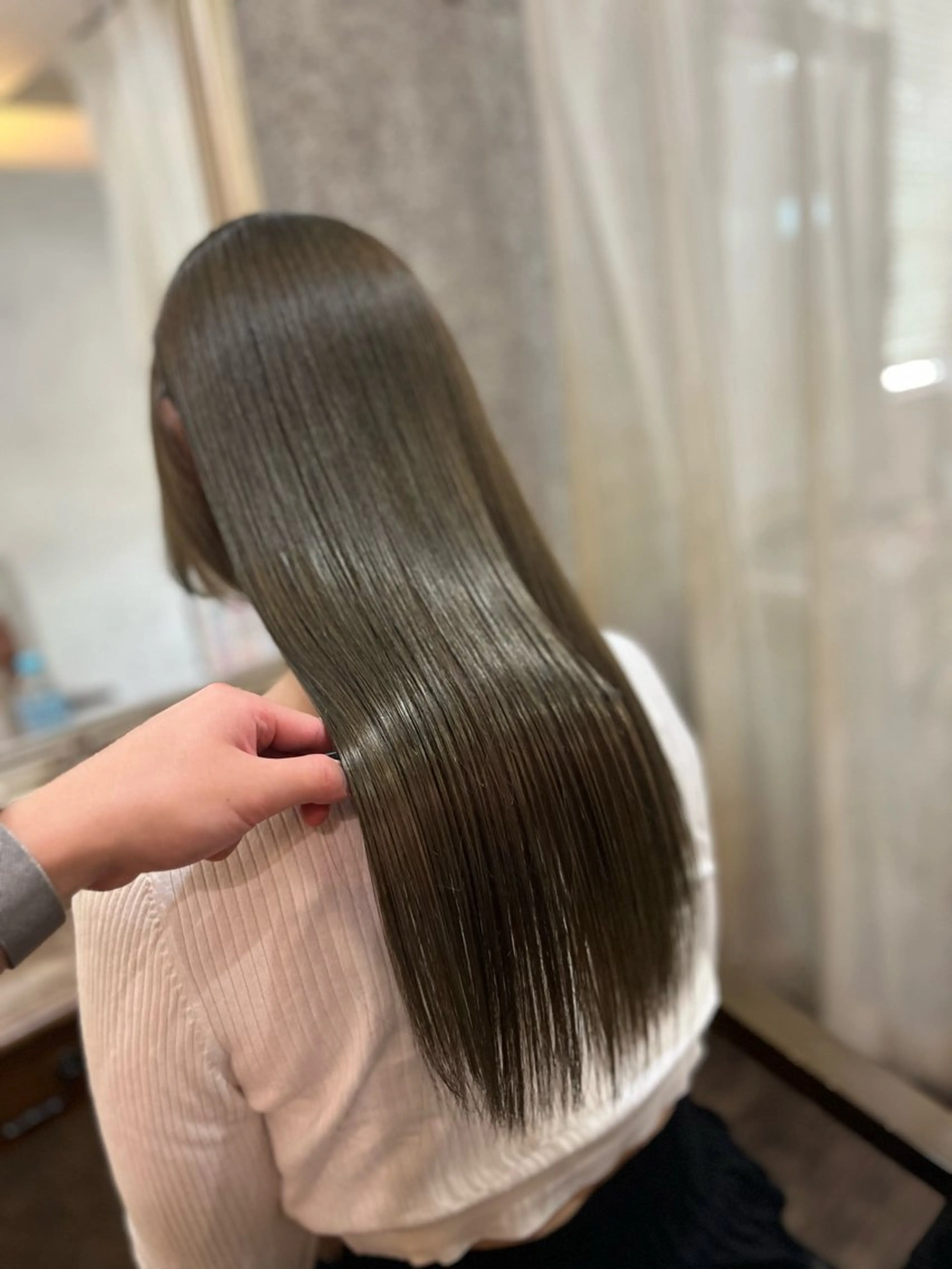 カラー 美髪矯正/髪質改善 Maejimaのヘアスタイル