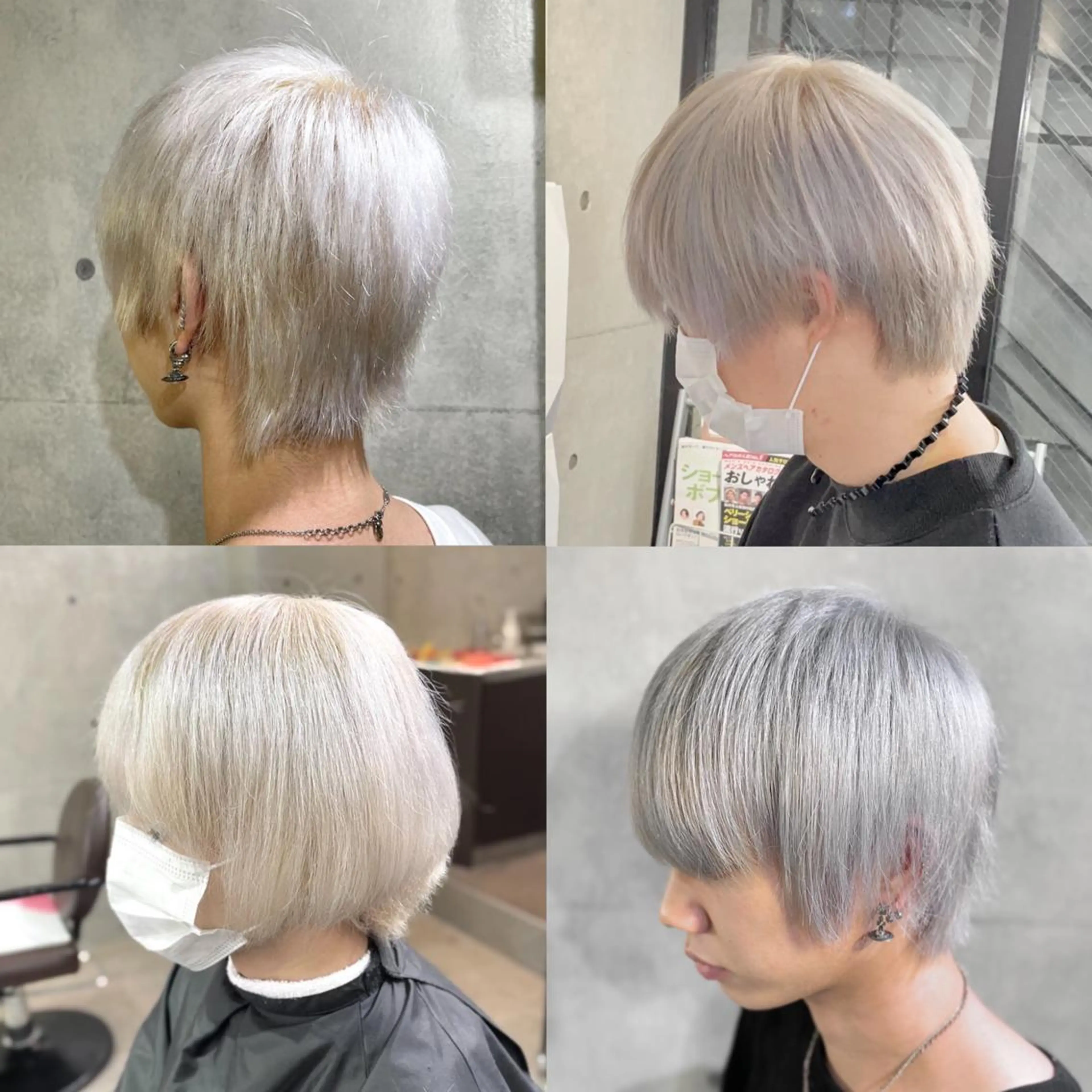 カラー 髪質改善/ブリーチ /長山遼太郎のヘアスタイル