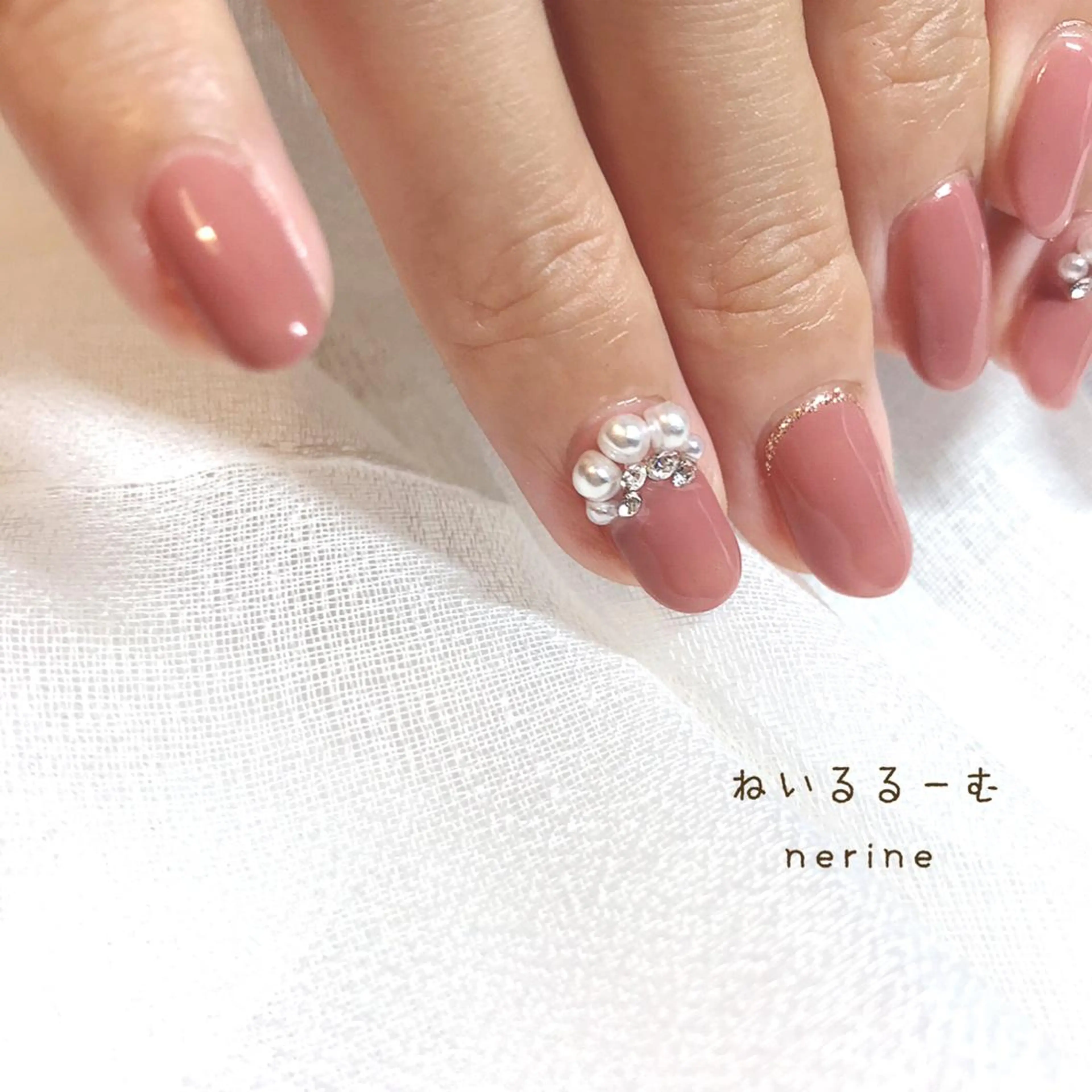 ネイル フットネイル ジェルネイル ニュアンスネイル シンプルネイル ストーンネイル NAILST Naomiのネイルデザイン
