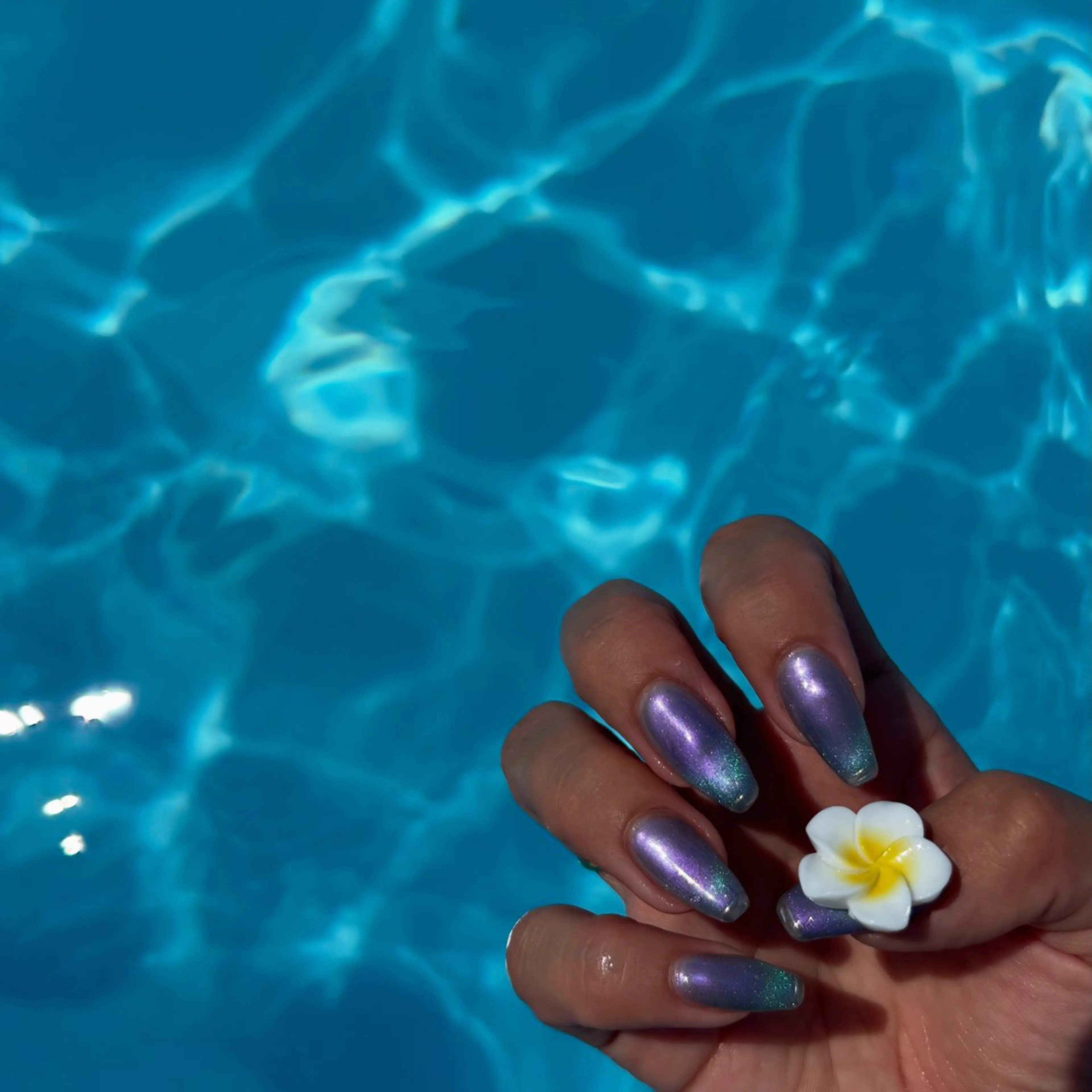 ネイル ハンドネイル Sea  nail by emaのネイルデザイン