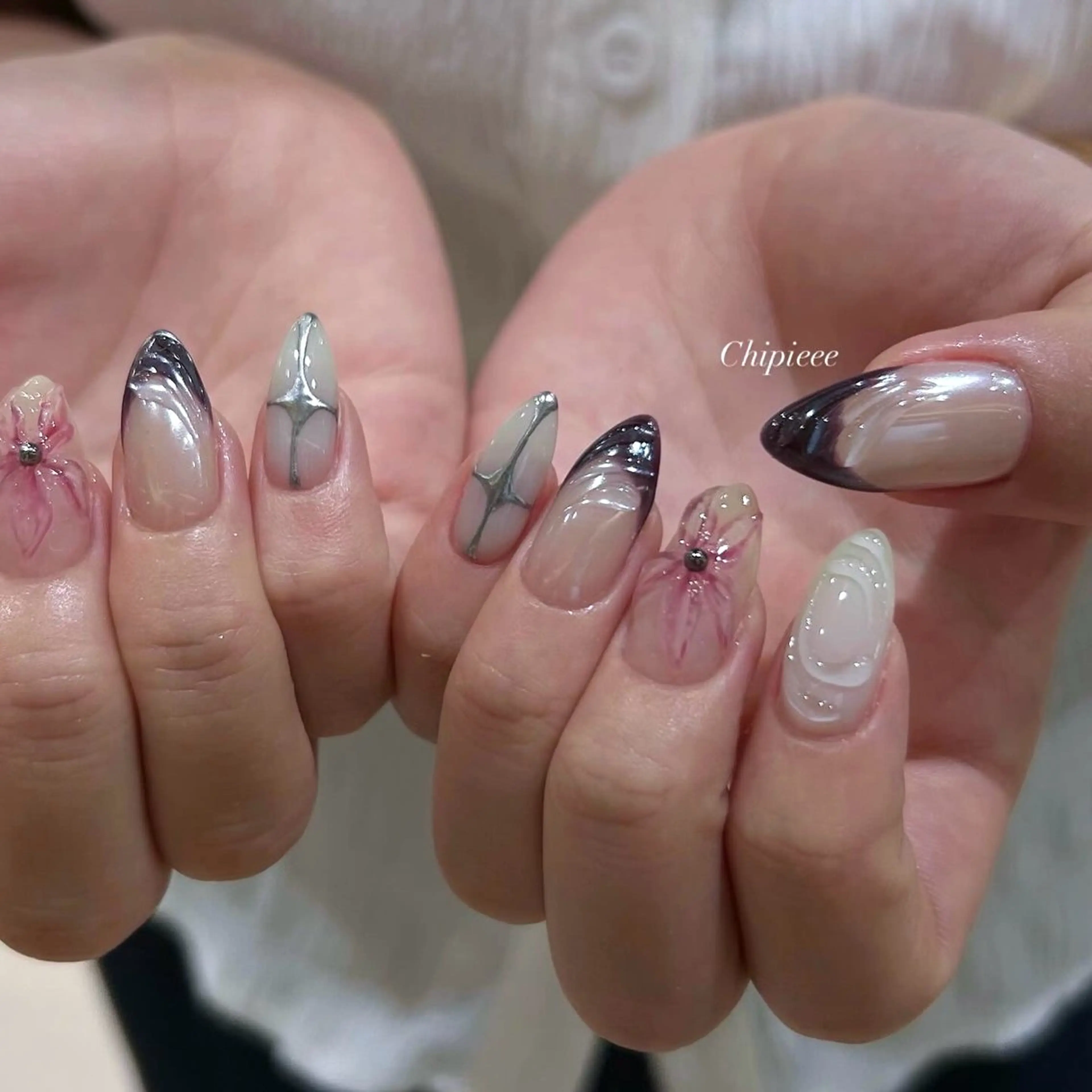 ネイル ハンドネイル Chipieee manamiのネイルデザイン