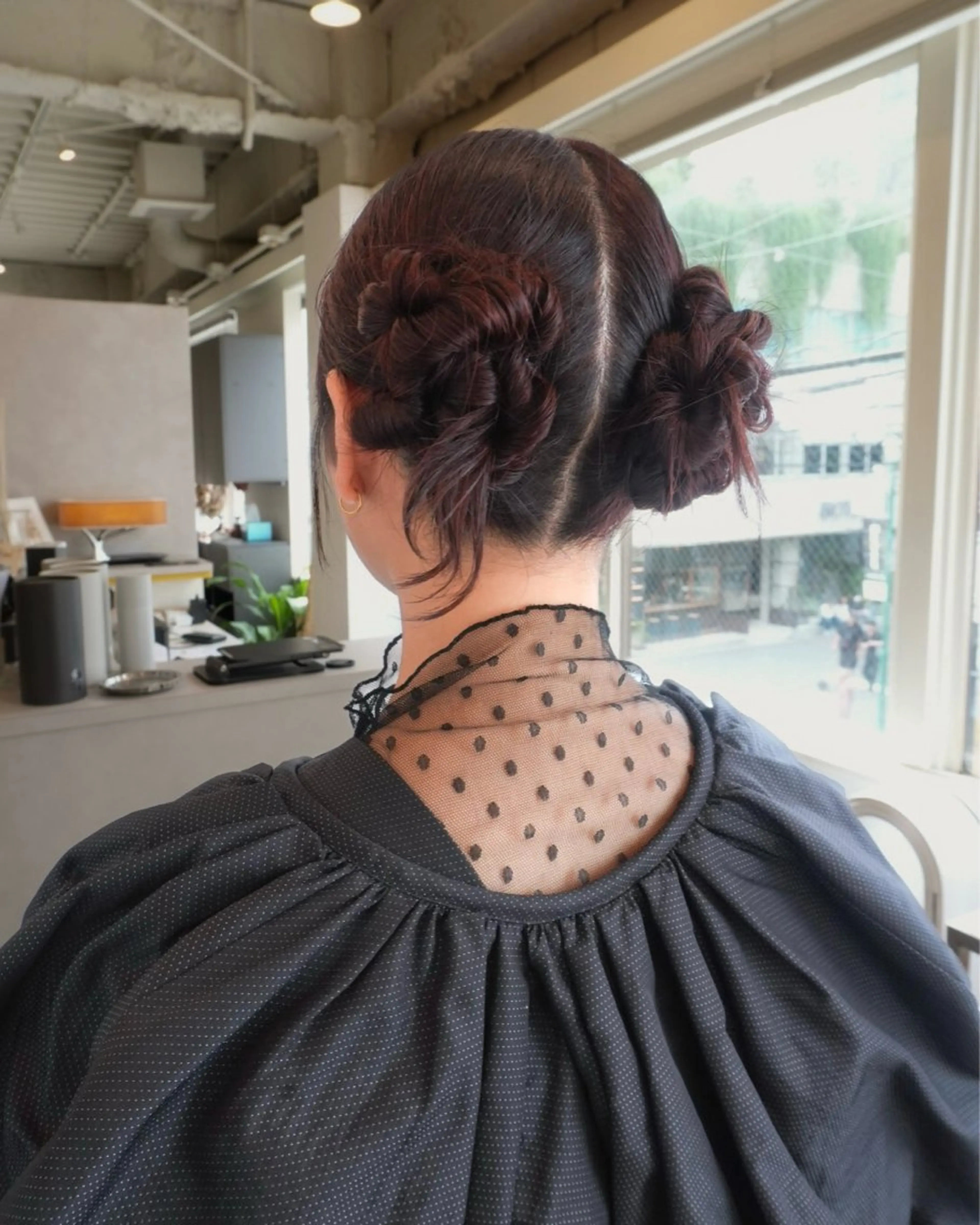 ヘアセットの写真