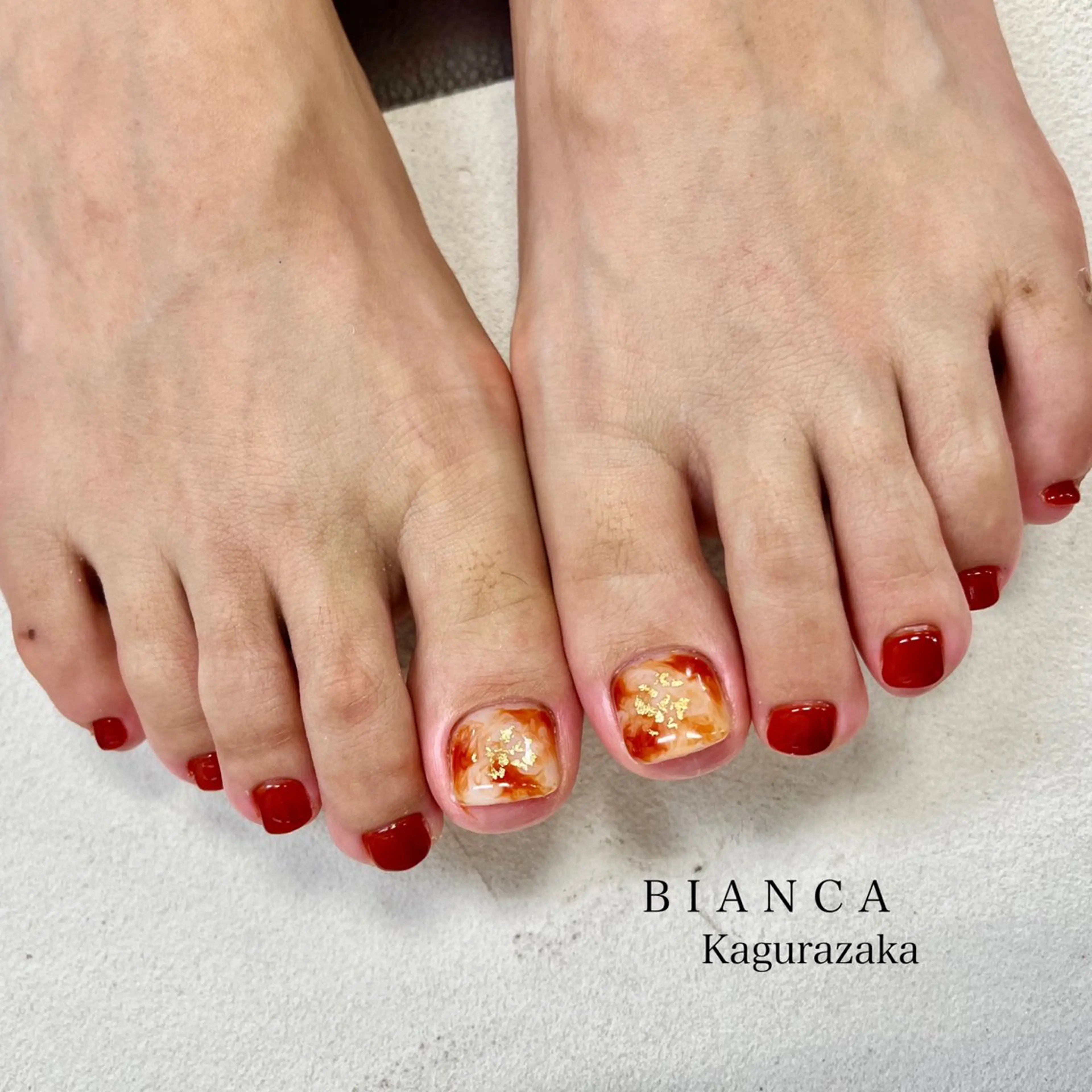 ネイル フットネイル BIANCA Ouchidaのネイルデザイン