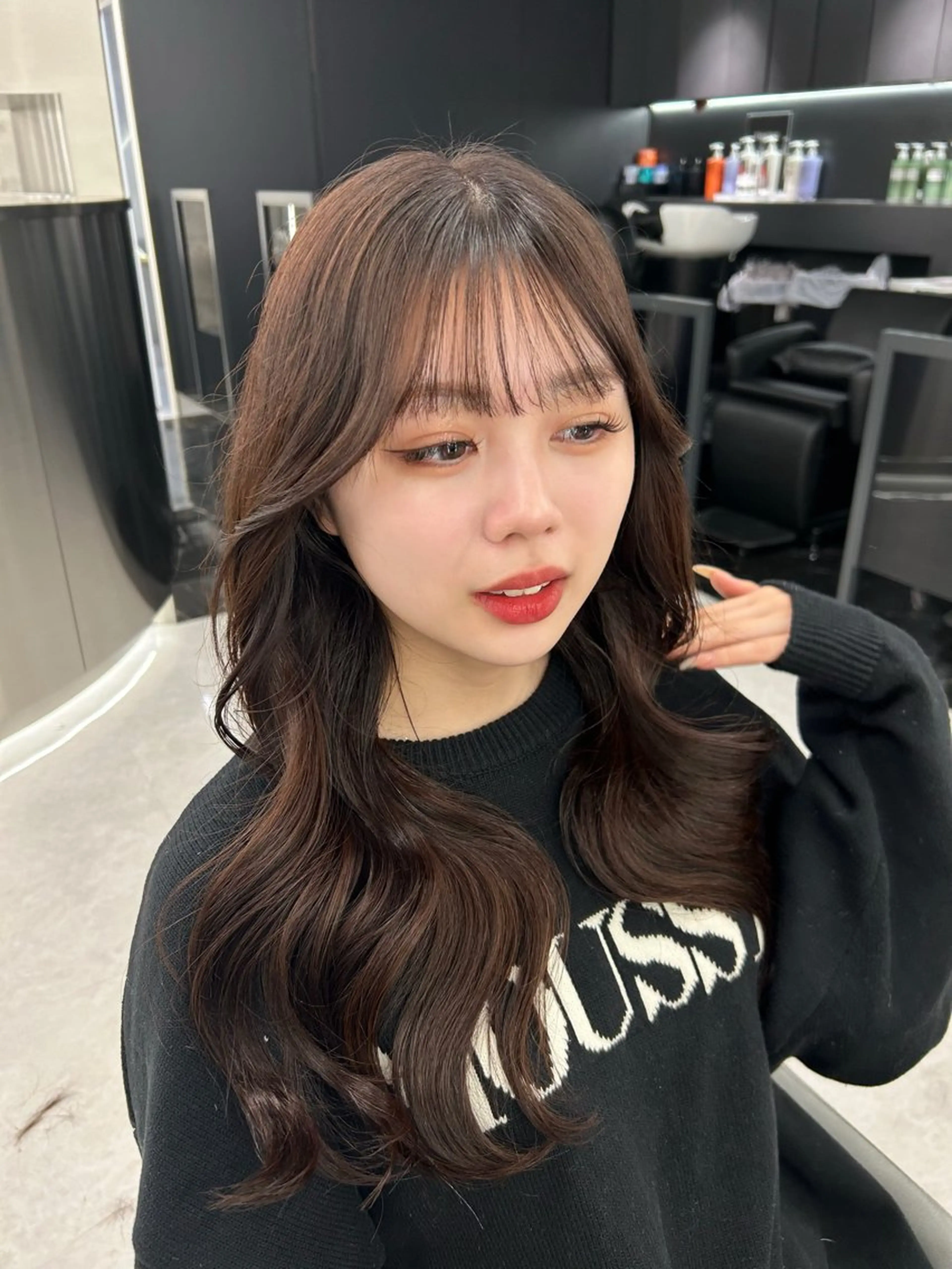 カラー ヘアカラー CYM【シィム】所属・カラー/エクステ 🤍ルナのヘアスタイル