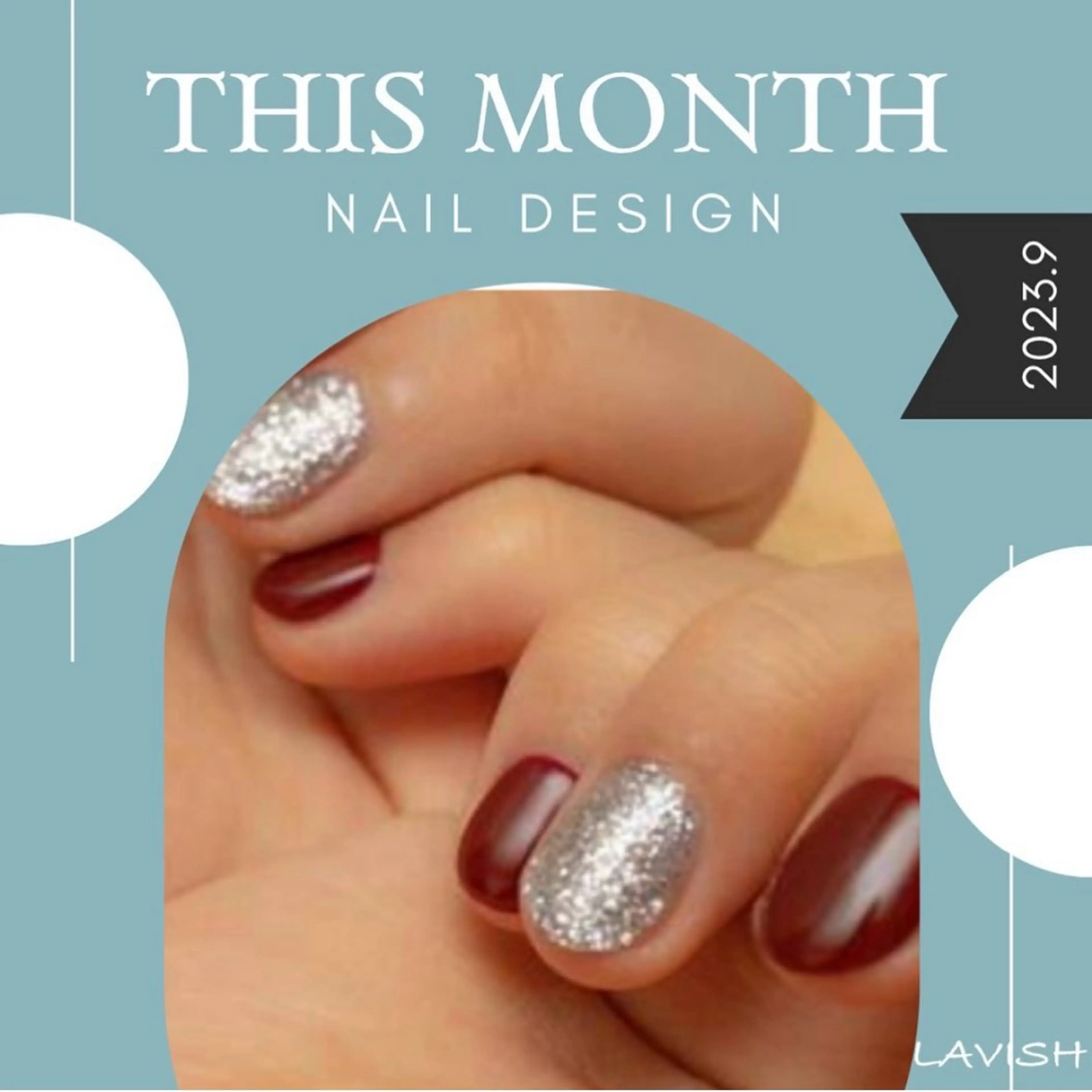 ネイル ラメ(グリッター) ワンカラーネイル ハンドネイル フットネイル LINXS K🍎のネイルデザイン