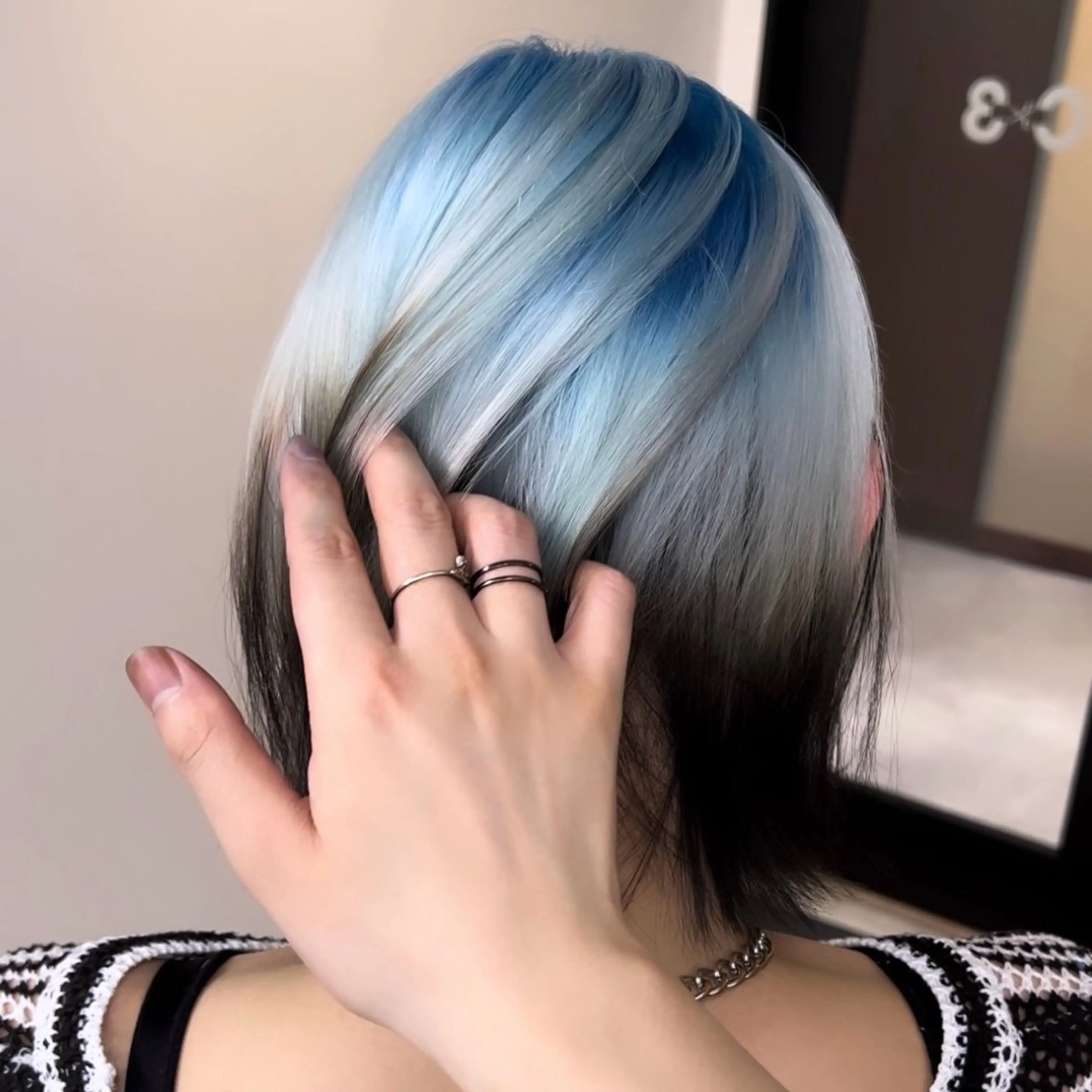 ミディアム カラー ヘアカラー Ren. 🦋デザインカラーのヘアスタイル