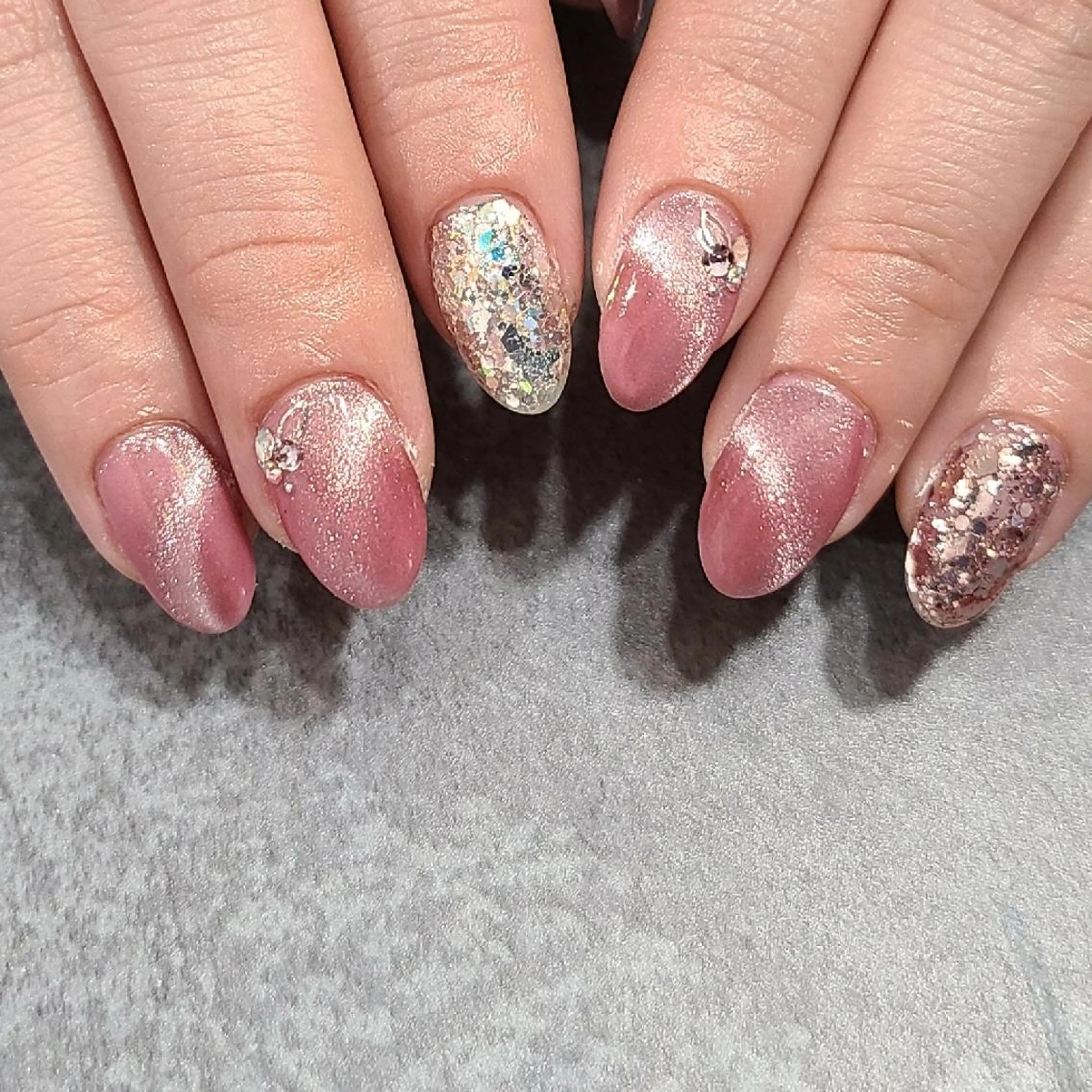 ネイル ジェルネイル マグネットネイル NOGUCHI  KANAのネイルデザイン