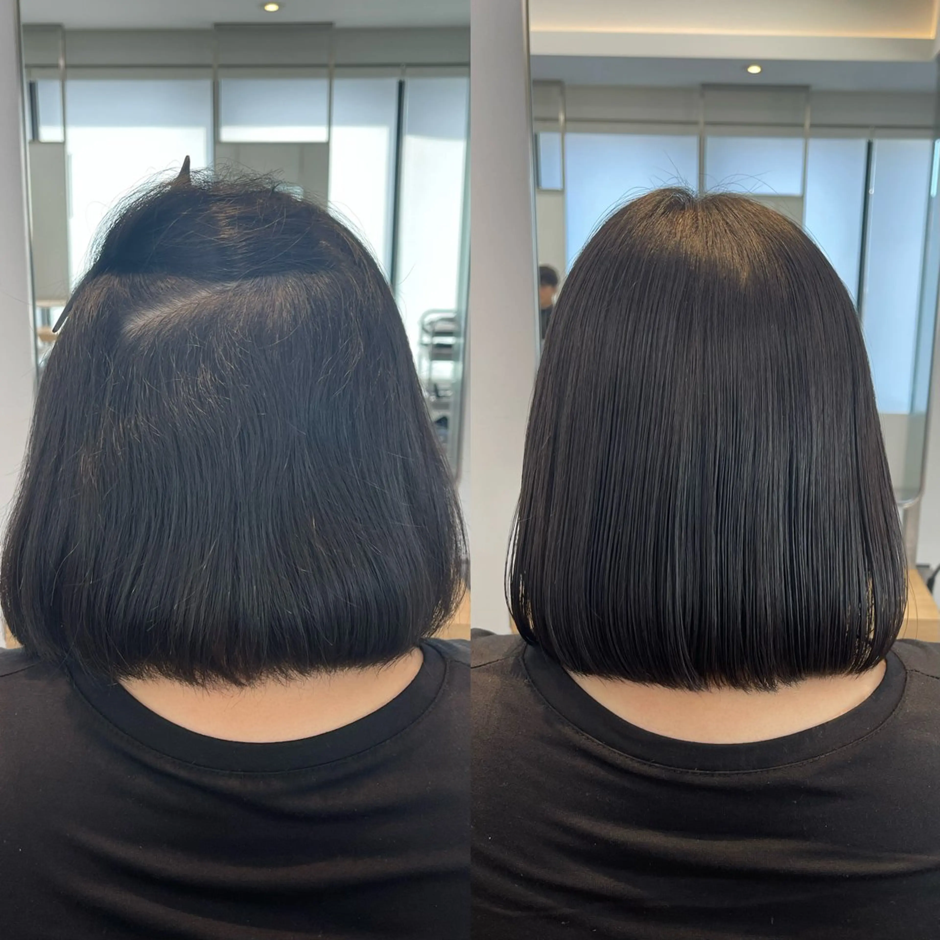 ミディアム パーマ 髪質改善 縮毛矯正 トリートメント ciel hairdesign所属・綱島/髪質改善 /艶髪/ルキヤ‎‎のヘアスタイル