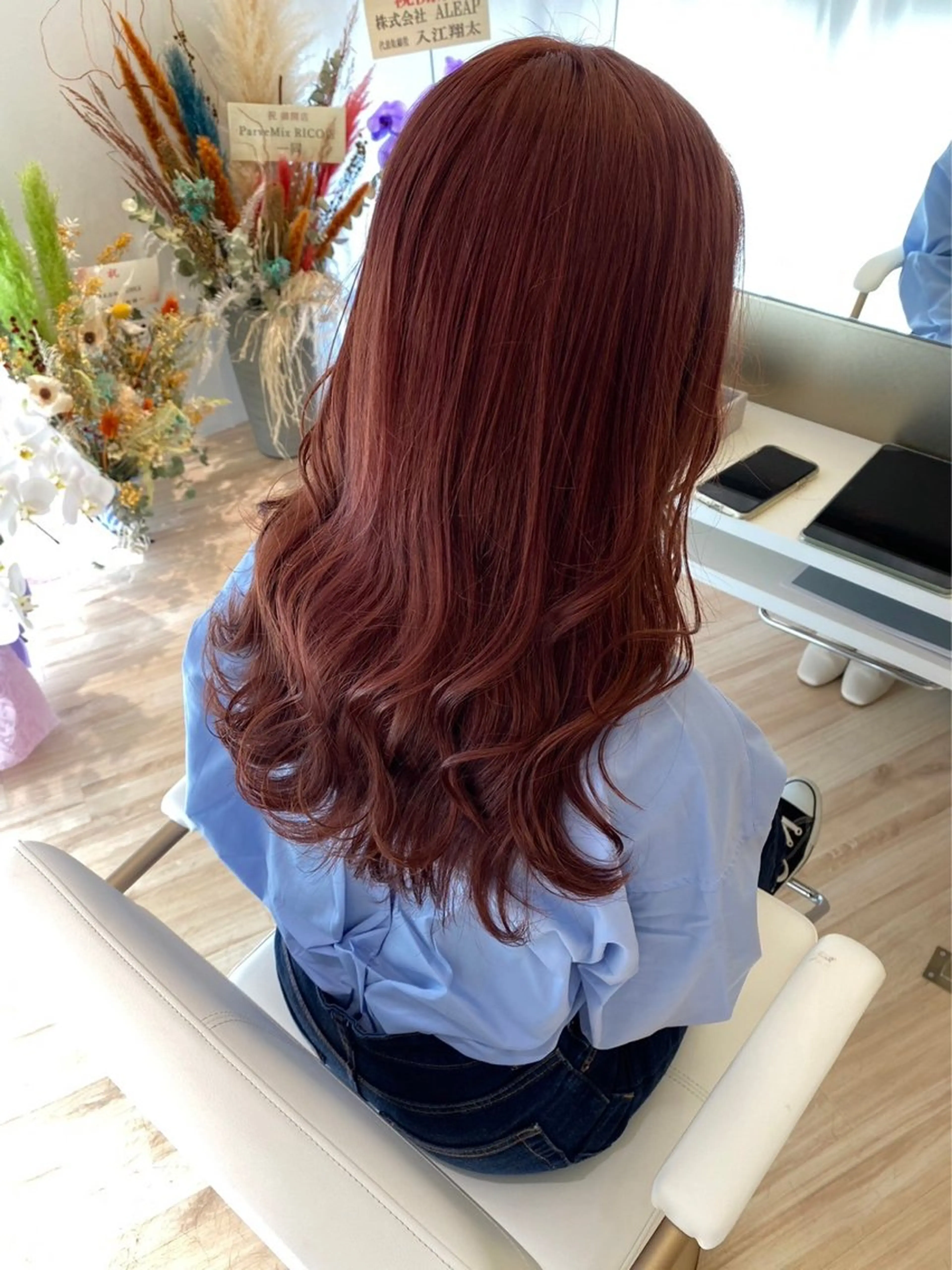 ロング カラー 今井 愛歩のマツエク・マツパデザイン