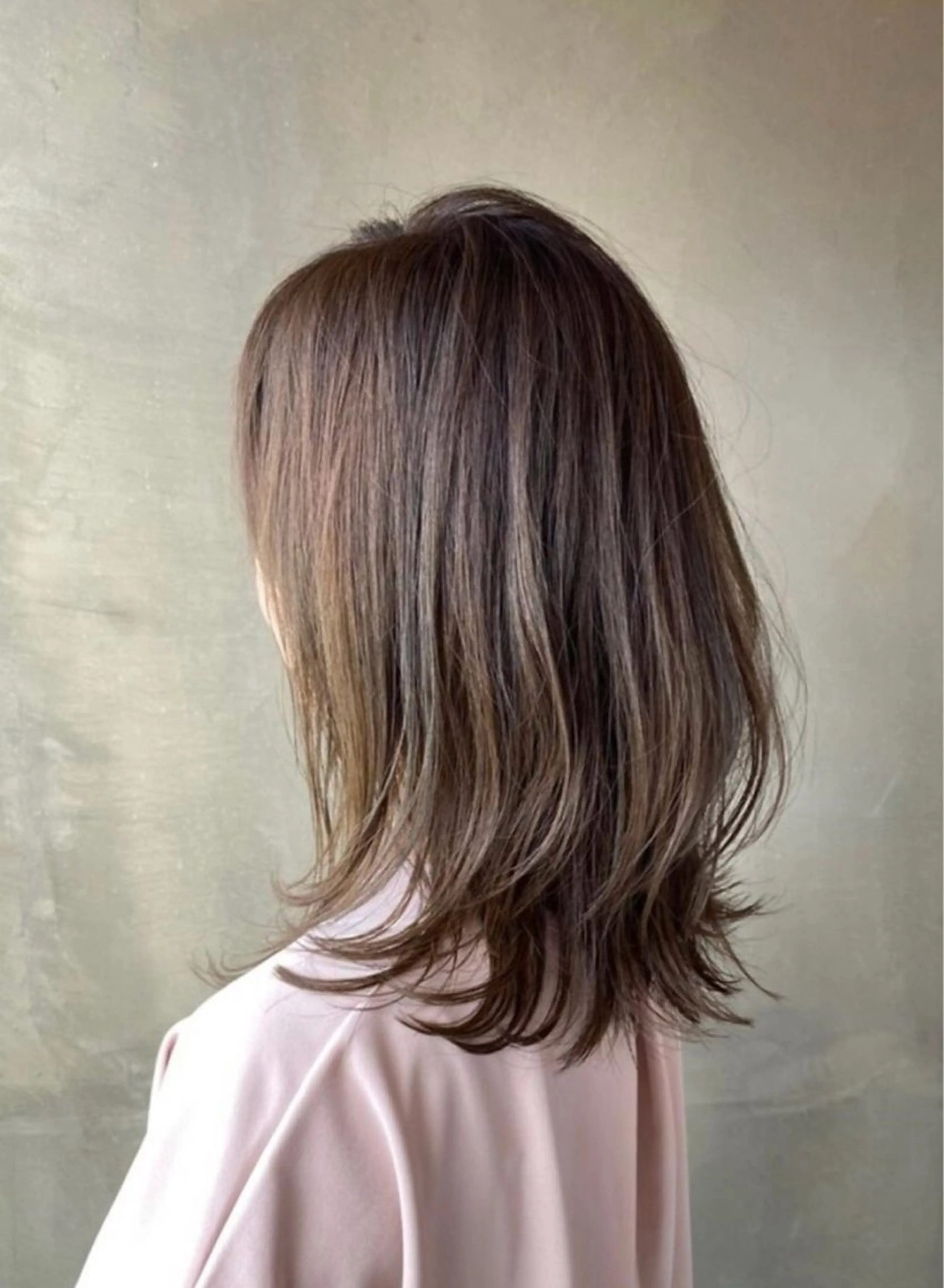 ミディアム カラー カット ヘアカラー ミューズ 二条店所属・Stylist アリアのヘアスタイル