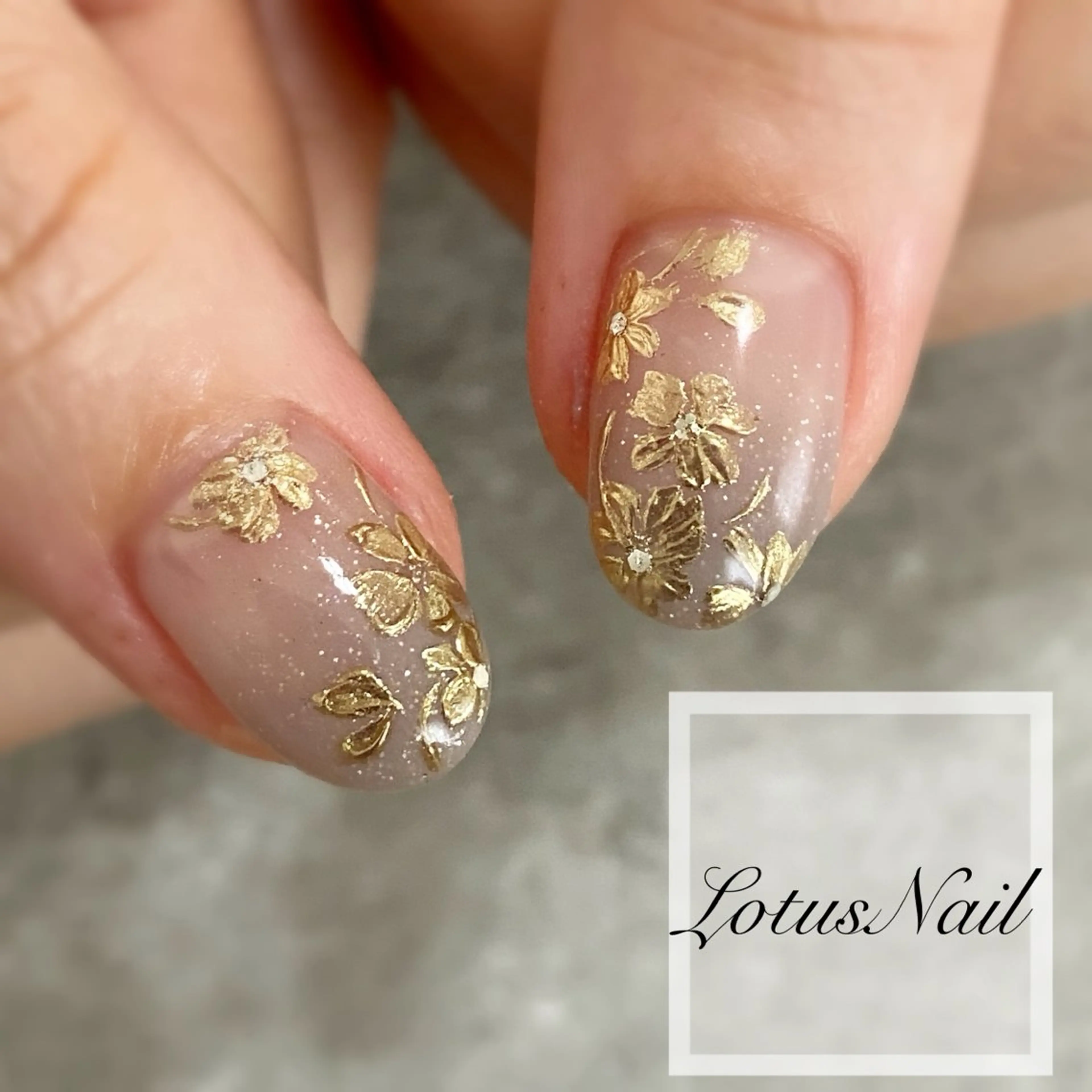 ネイル ハンドネイル Lotus Nailのネイルデザイン