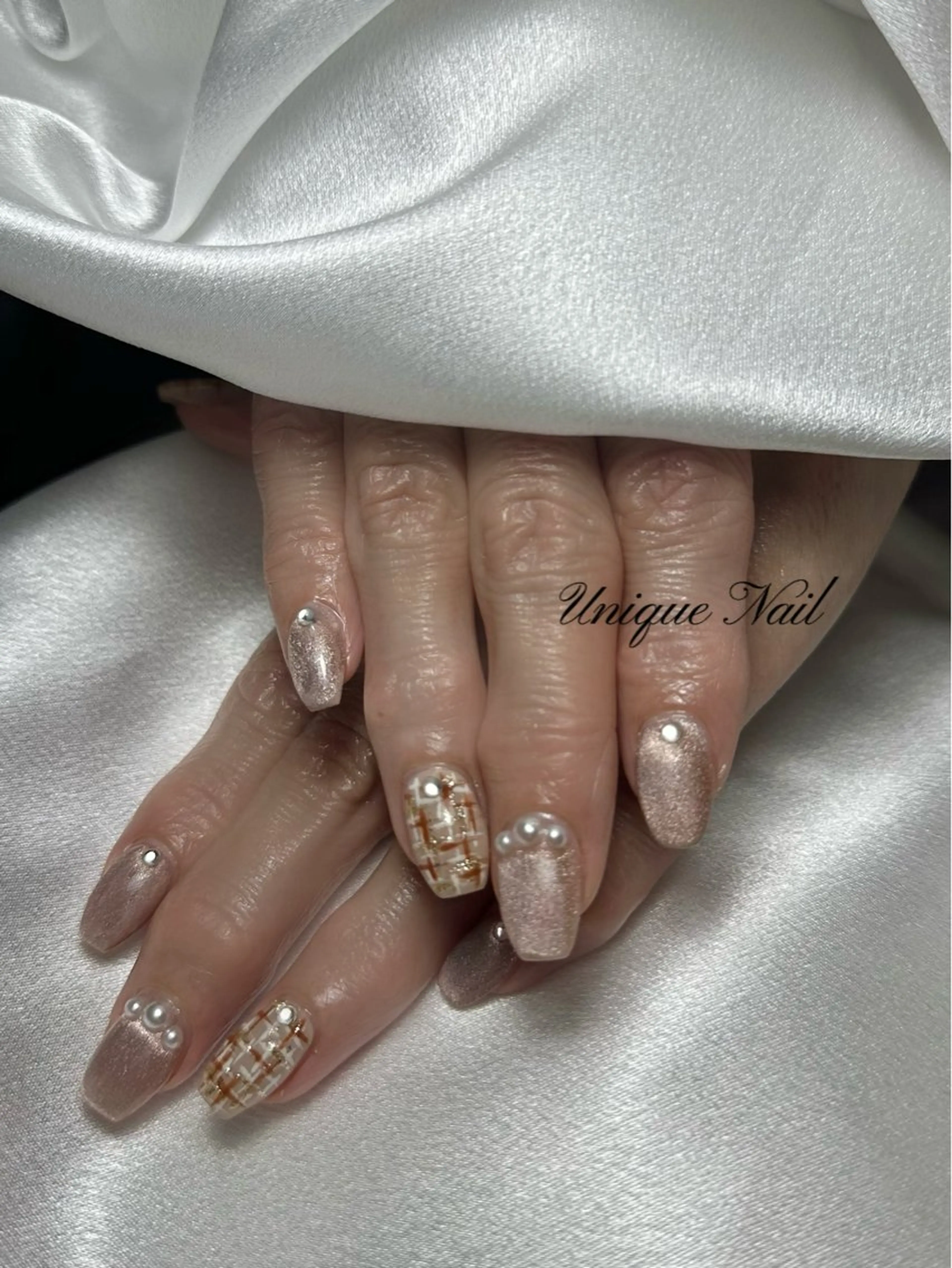 ネイル ハンドネイル ハンドケア UniqueNail さとみのネイルデザイン