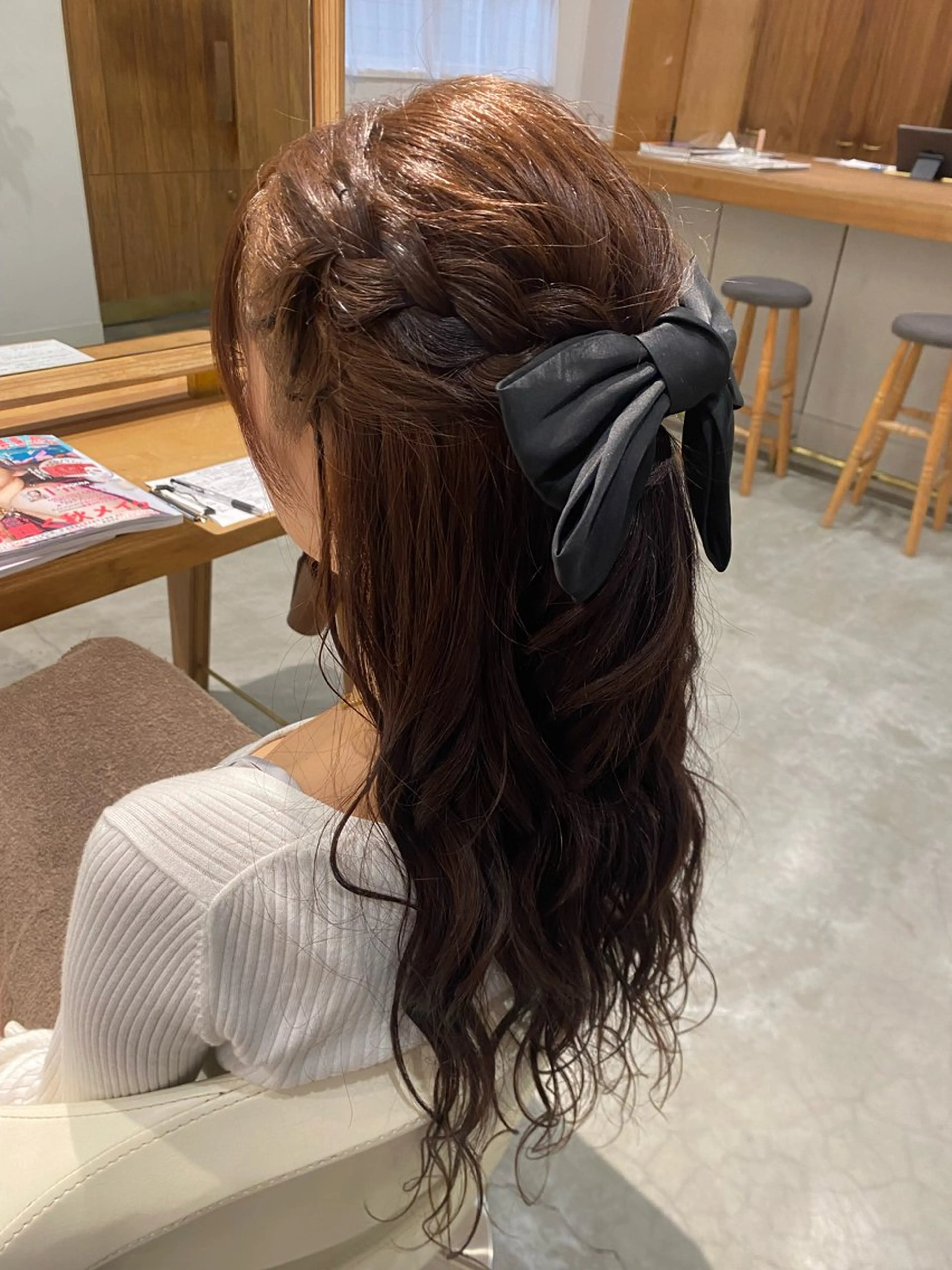 ヘアアレンジ ハーフアップ ヘアセット fulam所属・MIKU ／fulamのヘアスタイル