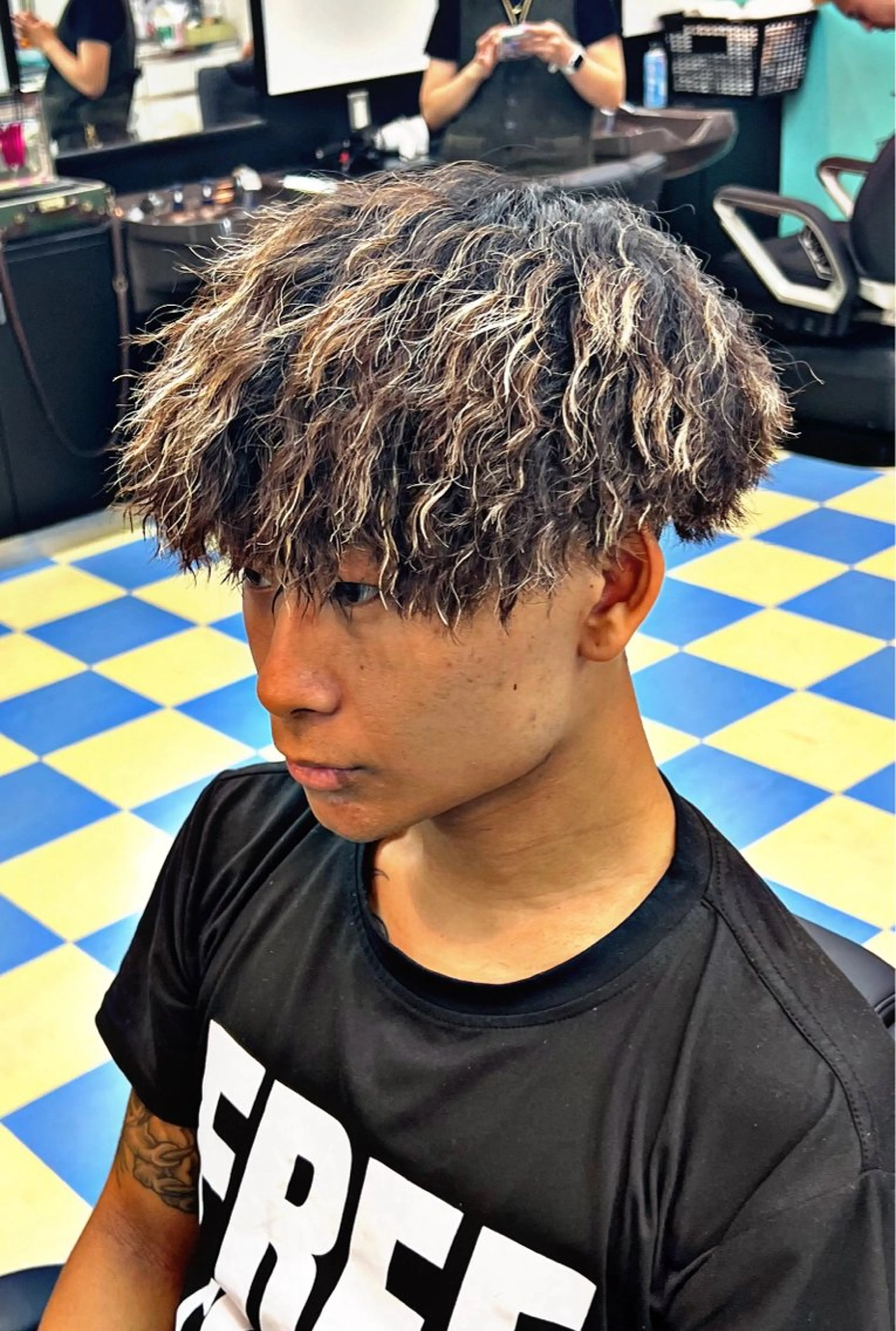 カット➕ツイストパーマの写真