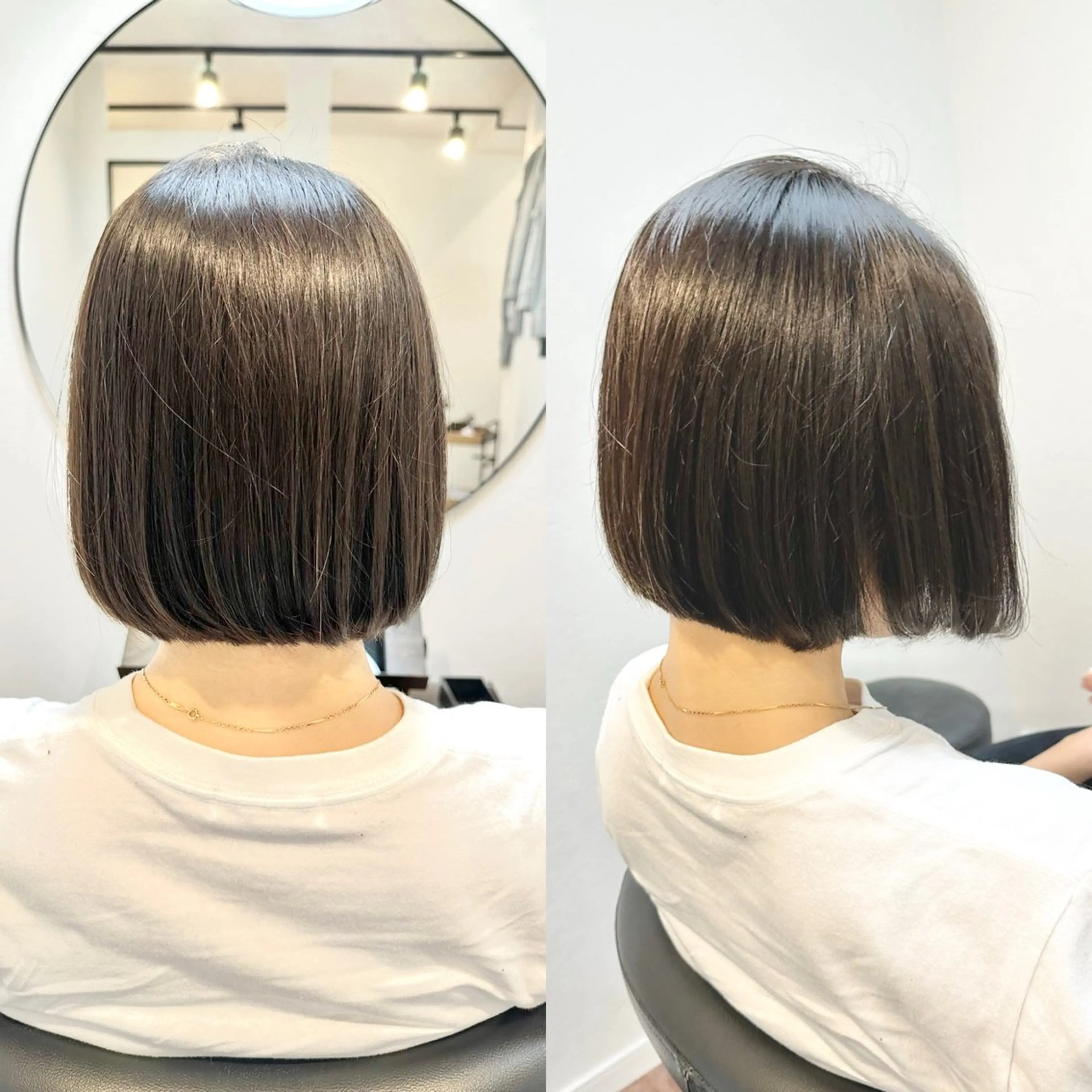 ミディアム @Hair 新小岩店所属・新小岩美容室 @Hairモデル募集のヘアスタイル