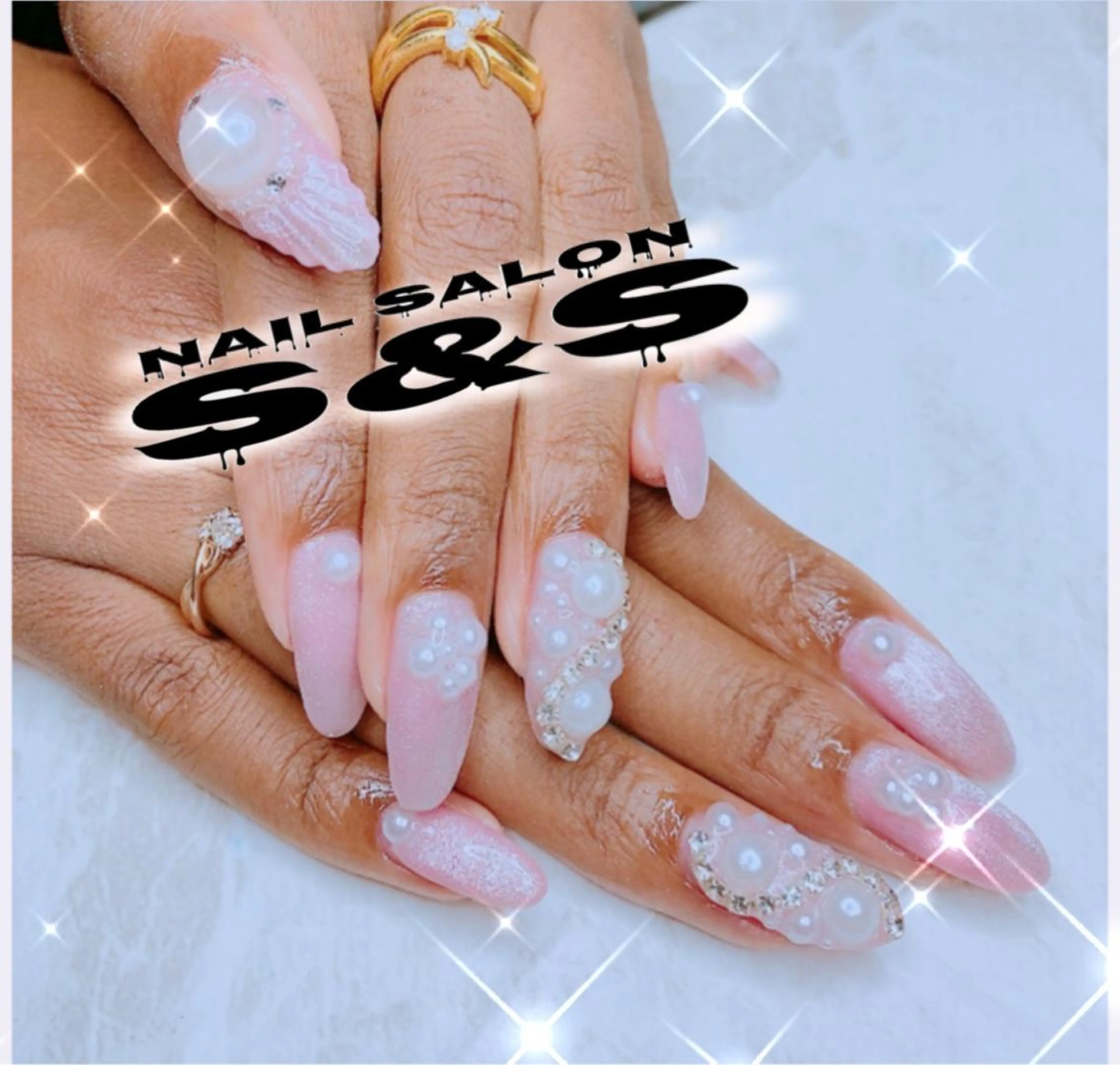 ネイル 長さ出し メンズネイル 持ち込み スカルプネイル S&S 村田小百合のネイルデザイン