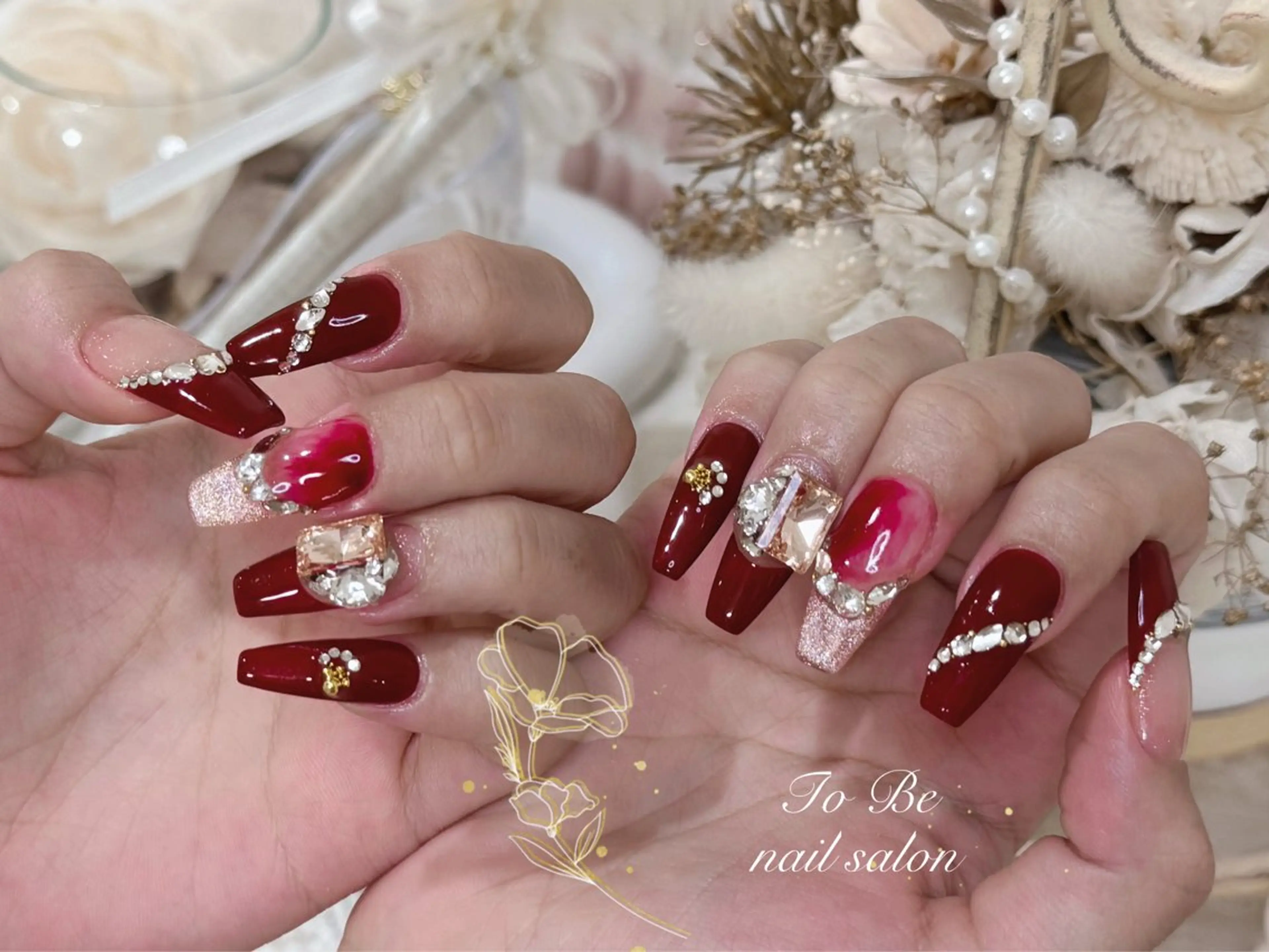 ネイル ハンドネイル Nail Salon To Be珈月のネイルデザイン