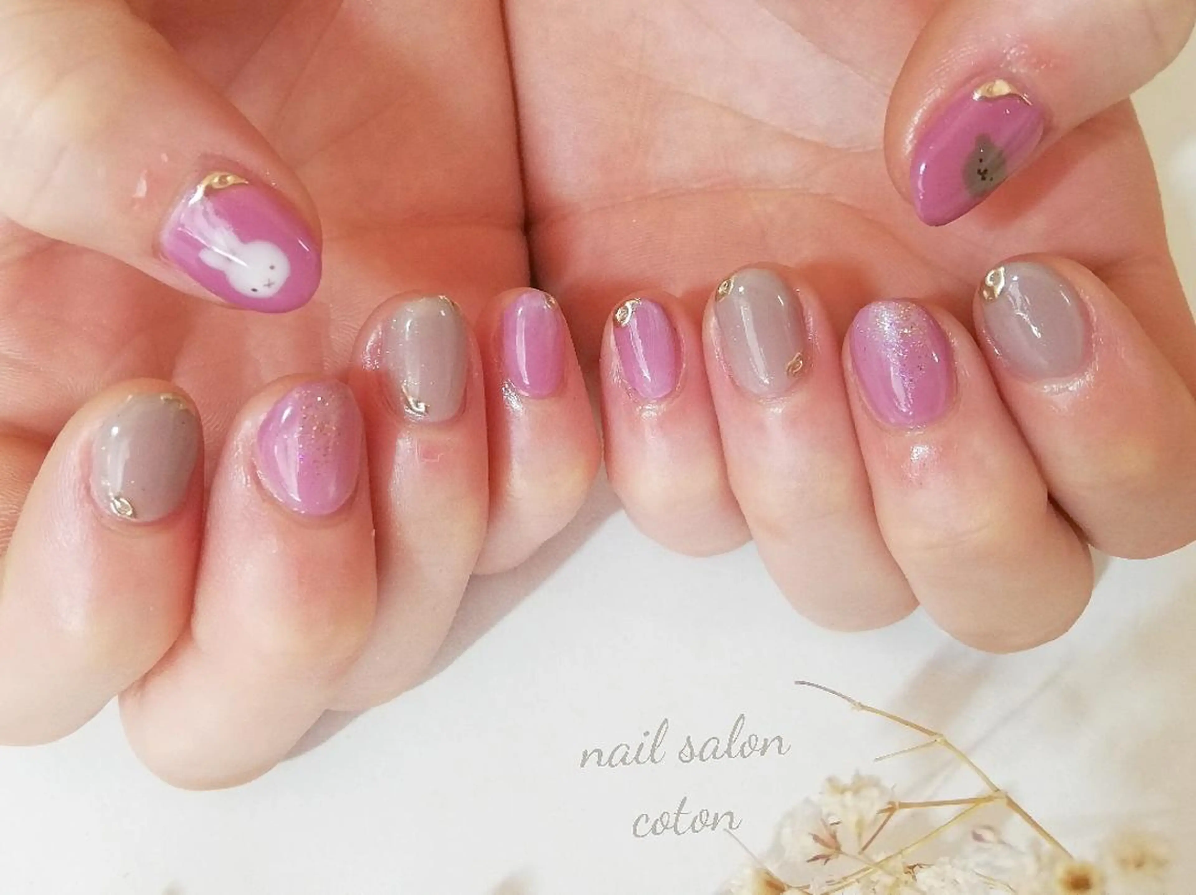 ネイル 🥀ネイルサロン cotonコトン🥀のネイルデザイン